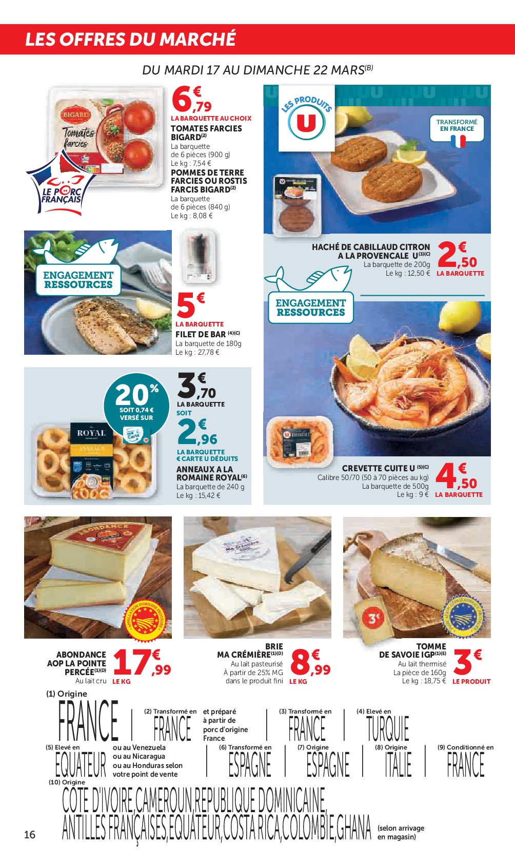 super-u - Catalogue Super U valable du 17/03/2026 au 29/03/2026 - page: 16