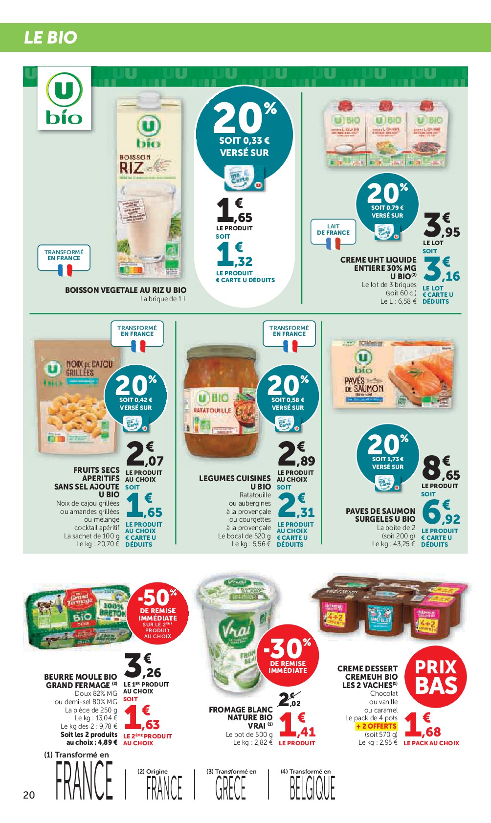 super-u - Catalogue Super U valable du 24/03/2026 au 06/04/2026 - page: 20