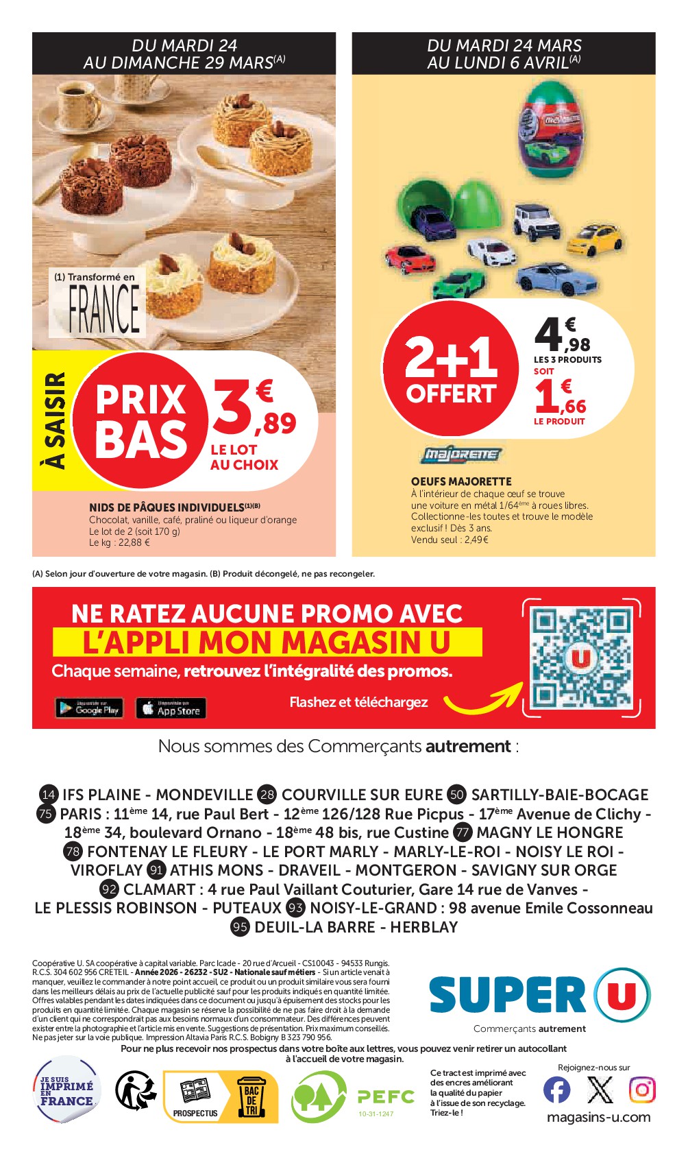 super-u - Catalogue Super U valable du 24/03/2026 au 06/04/2026 - page: 32