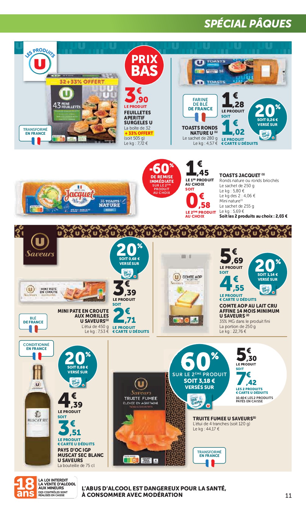 super-u - Catalogue Super U valable du 24/03/2026 au 06/04/2026 - page: 11