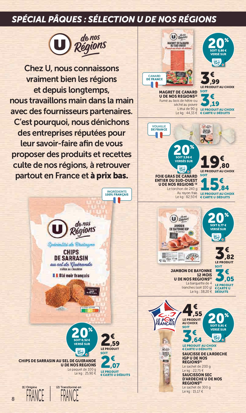 super-u - Catalogue Super U valable du 24/03/2026 au 06/04/2026 - page: 8