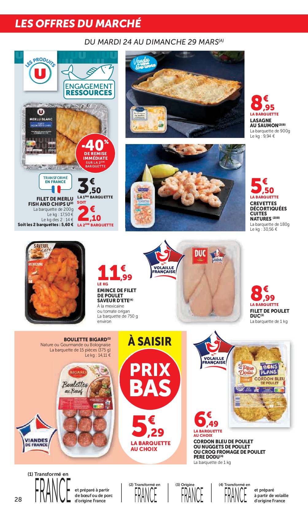 super-u - Catalogue Super U valable du 24/03/2026 au 06/04/2026 - page: 28