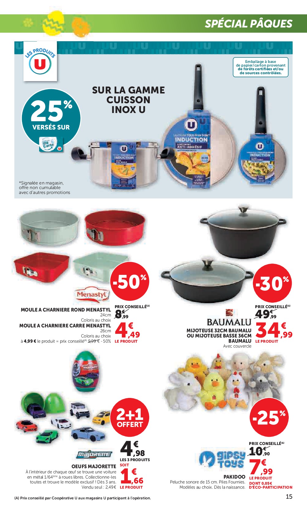 super-u - Catalogue Super U valable du 24/03/2026 au 06/04/2026 - page: 15