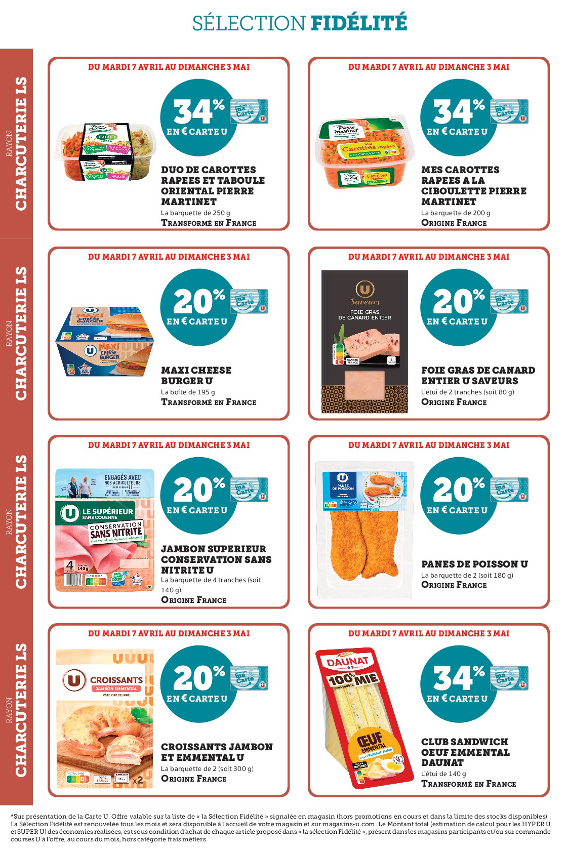 super-u - Current Super U - Ma sélection Carte U avril leaflet valid from du mardi 07/04/2026 to du dimanche 03/05/2026 - page: 2