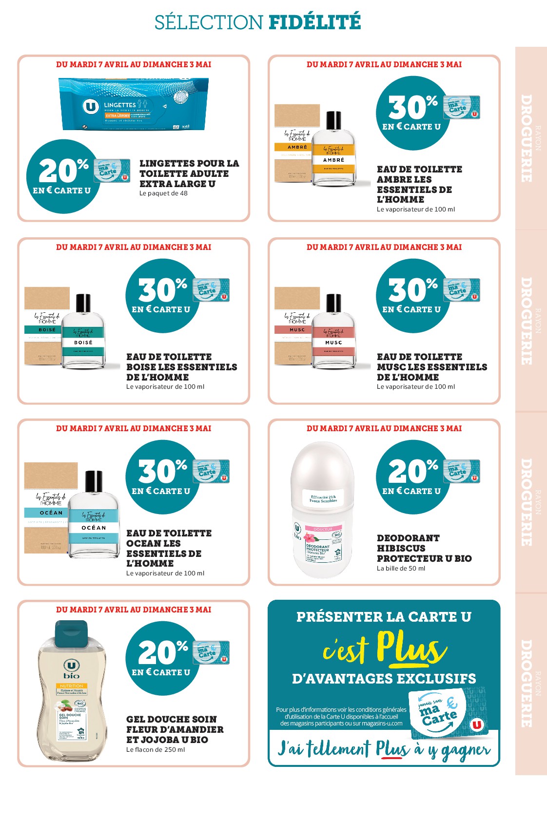 super-u - Current Super U - Ma sélection Carte U avril leaflet valid from du mardi 07/04/2026 to du dimanche 03/05/2026 - page: 13