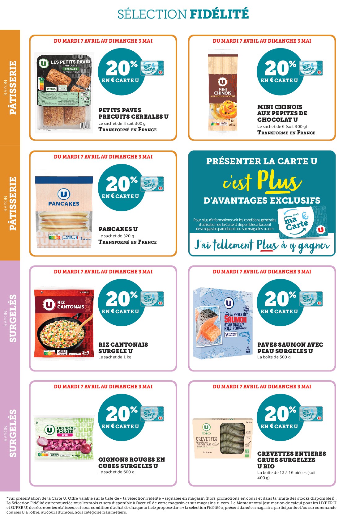 super-u - Current Super U - Ma sélection Carte U avril leaflet valid from du mardi 07/04/2026 to du dimanche 03/05/2026 - page: 28
