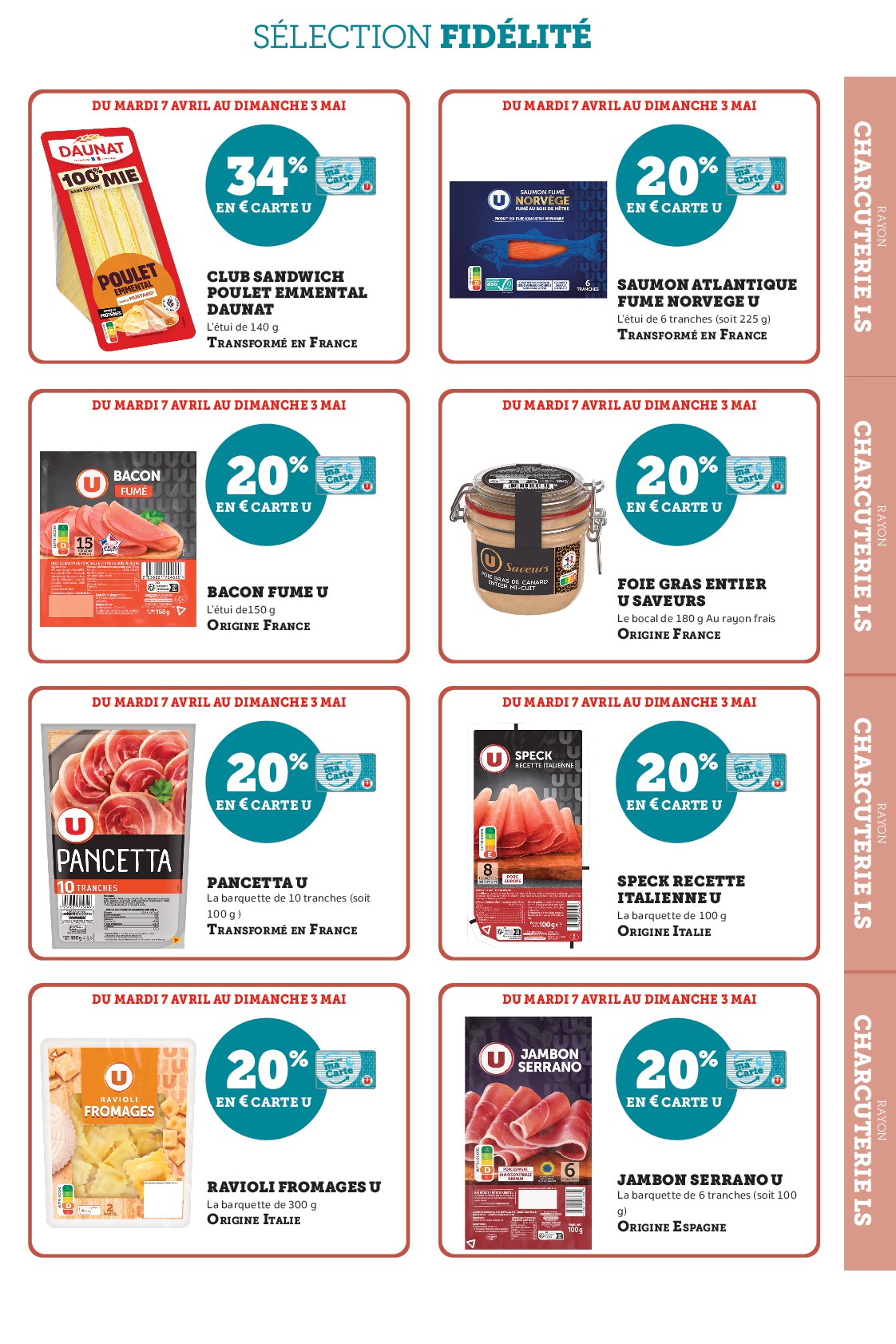 super-u - Current Super U - Ma sélection Carte U avril leaflet valid from du mardi 07/04/2026 to du dimanche 03/05/2026 - page: 3