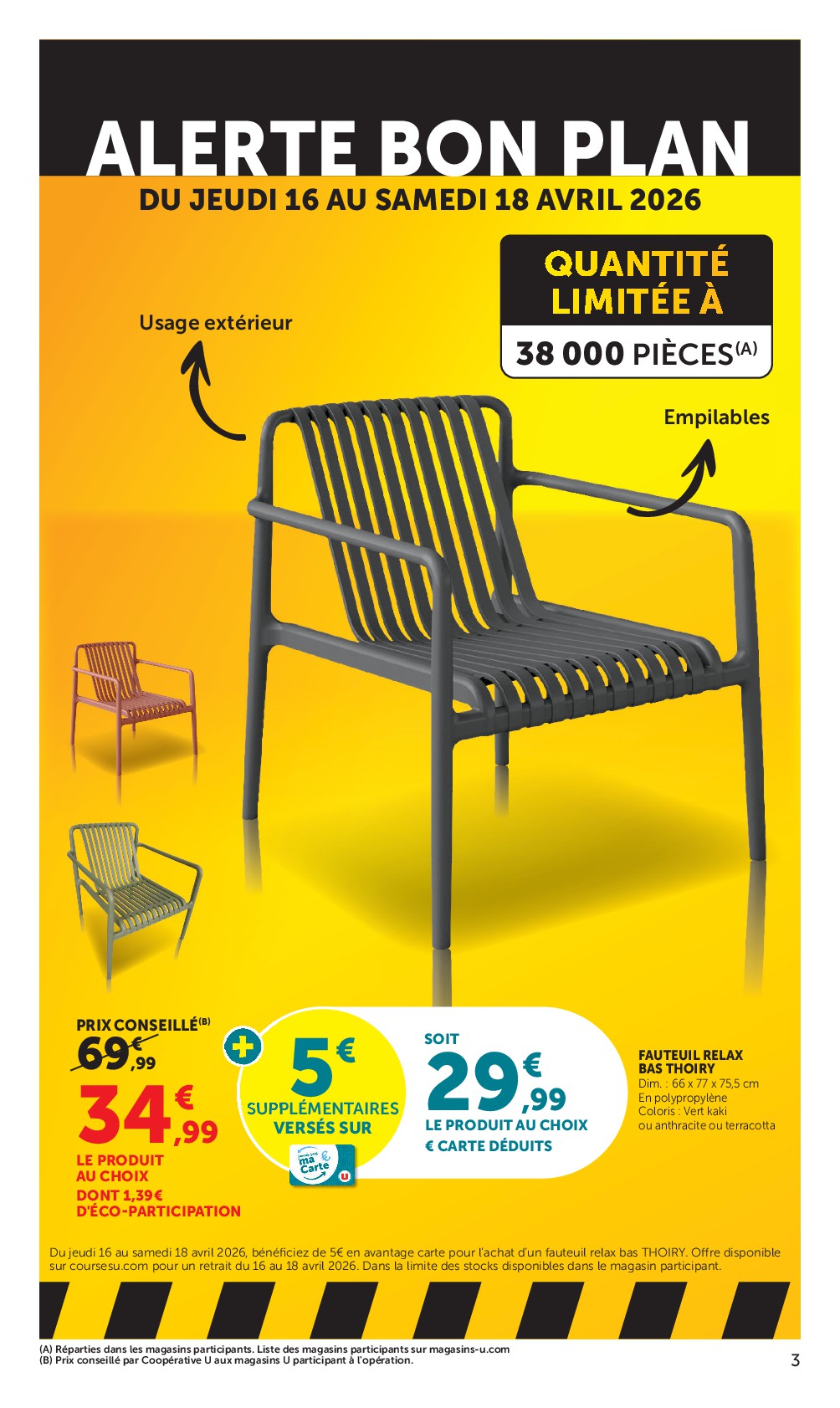 super-u - Prospectus Super U valide du du mardi 14/04/2026 au du dimanche 26/04/2026 - page: 3