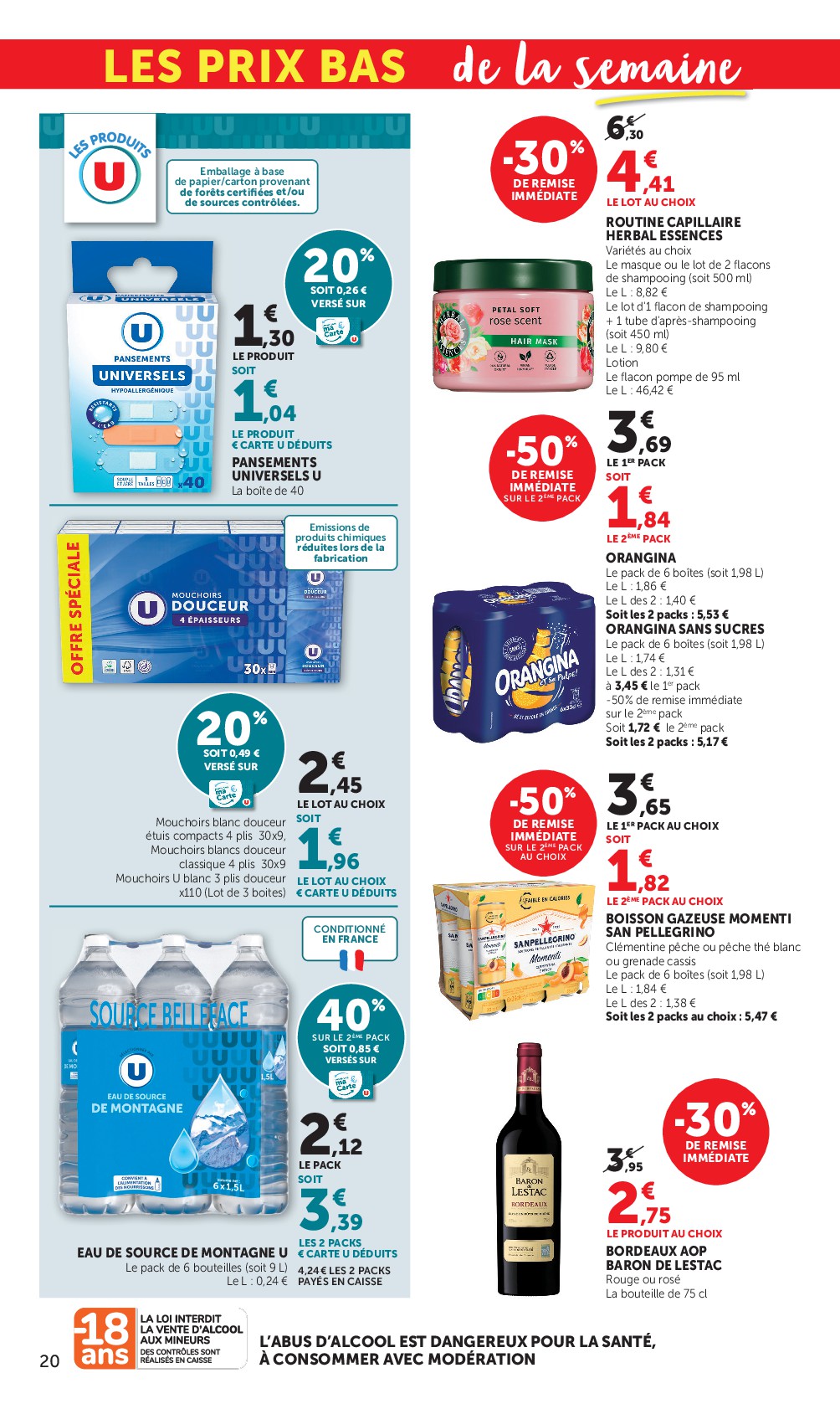 super-u - Prospectus Super U valide du du mardi 14/04/2026 au du dimanche 26/04/2026 - page: 20