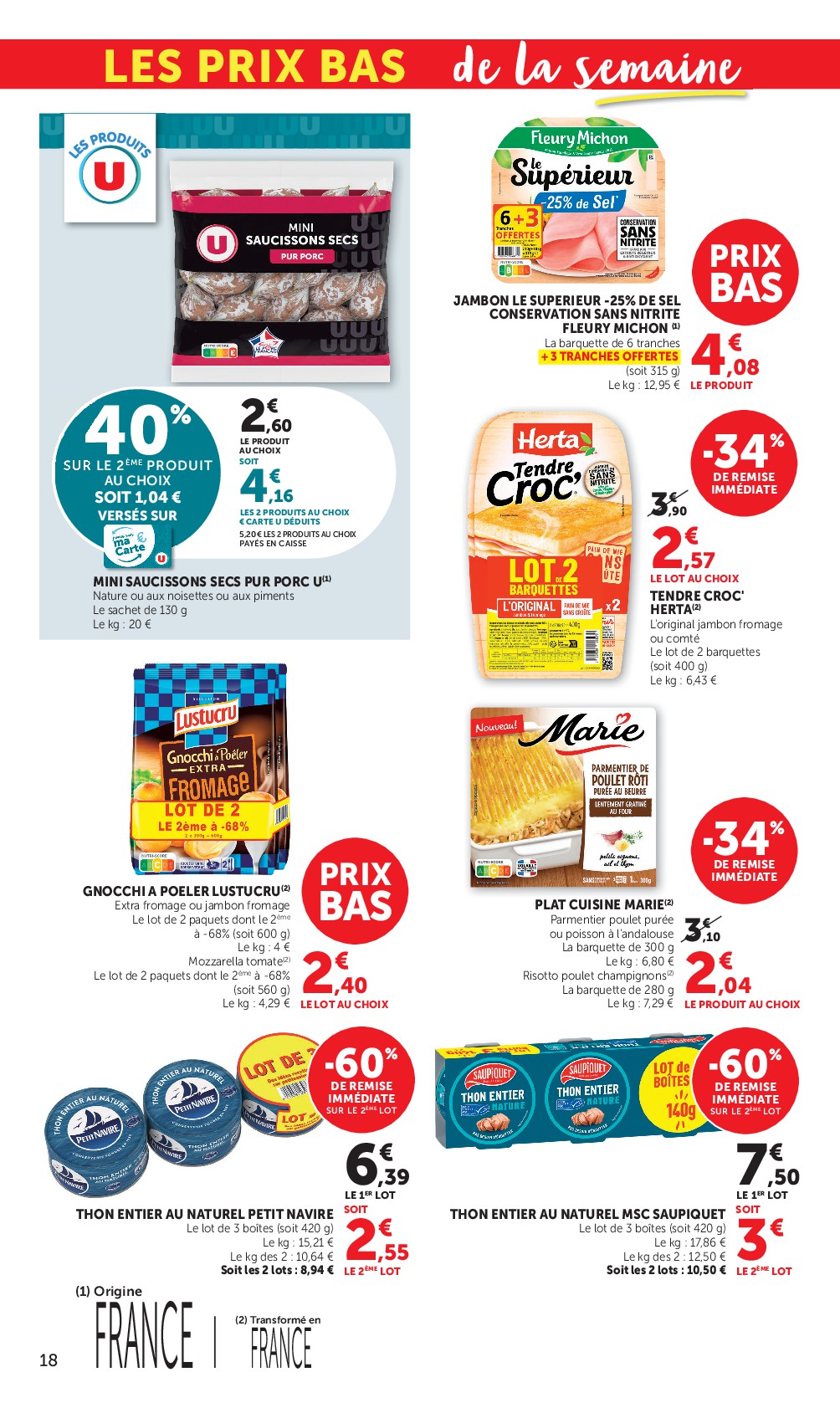 super-u - Prospectus Super U valide du du mardi 14/04/2026 au du dimanche 26/04/2026 - page: 18