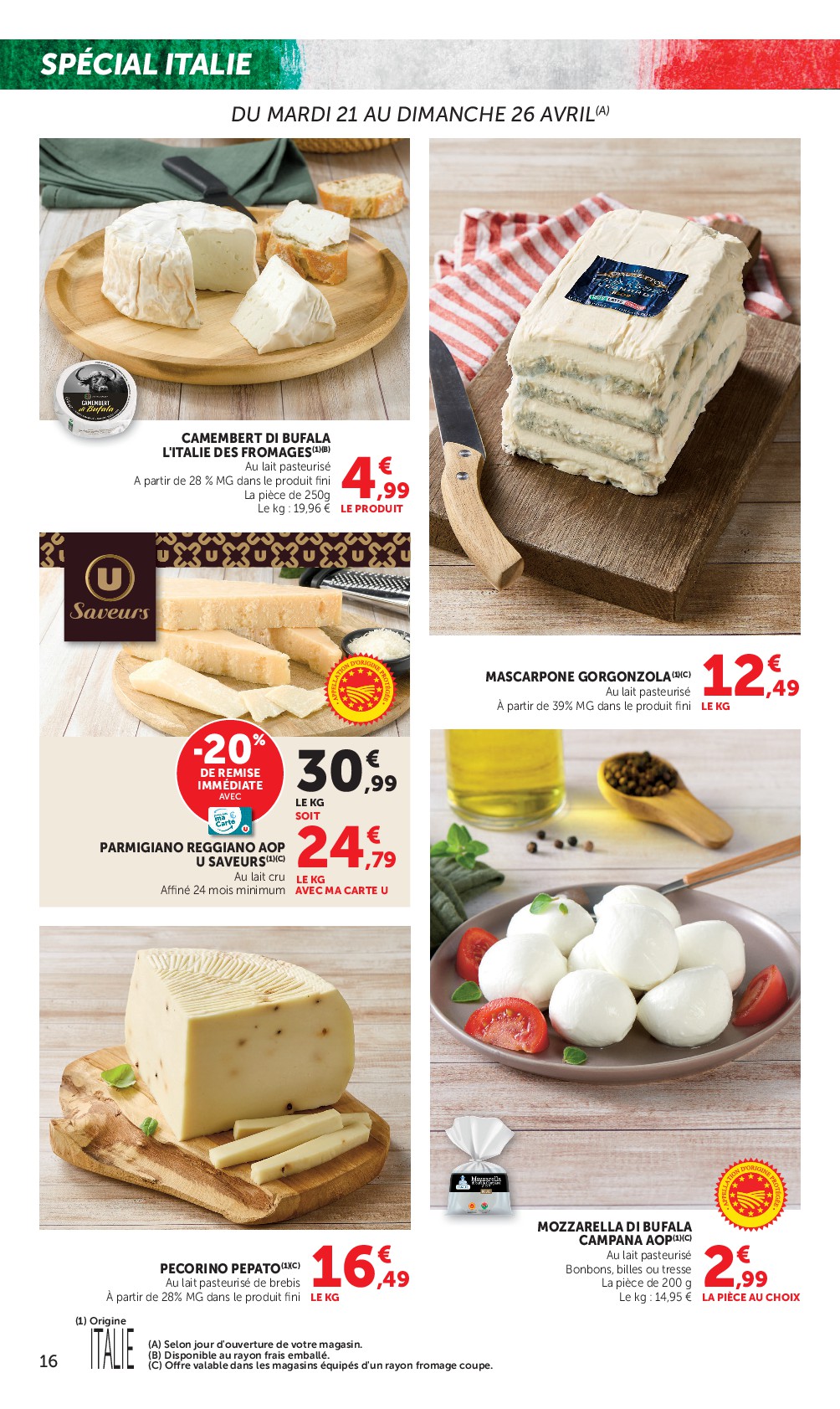super-u - Prospectus Super U valide du du mardi 21/04/2026 au du dimanche 03/05/2026 - page: 16