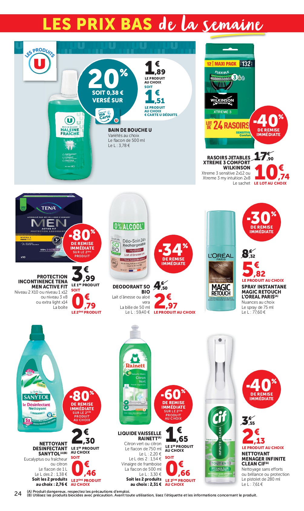 super-u - Prospectus Super U valide du du mardi 21/04/2026 au du dimanche 03/05/2026 - page: 24