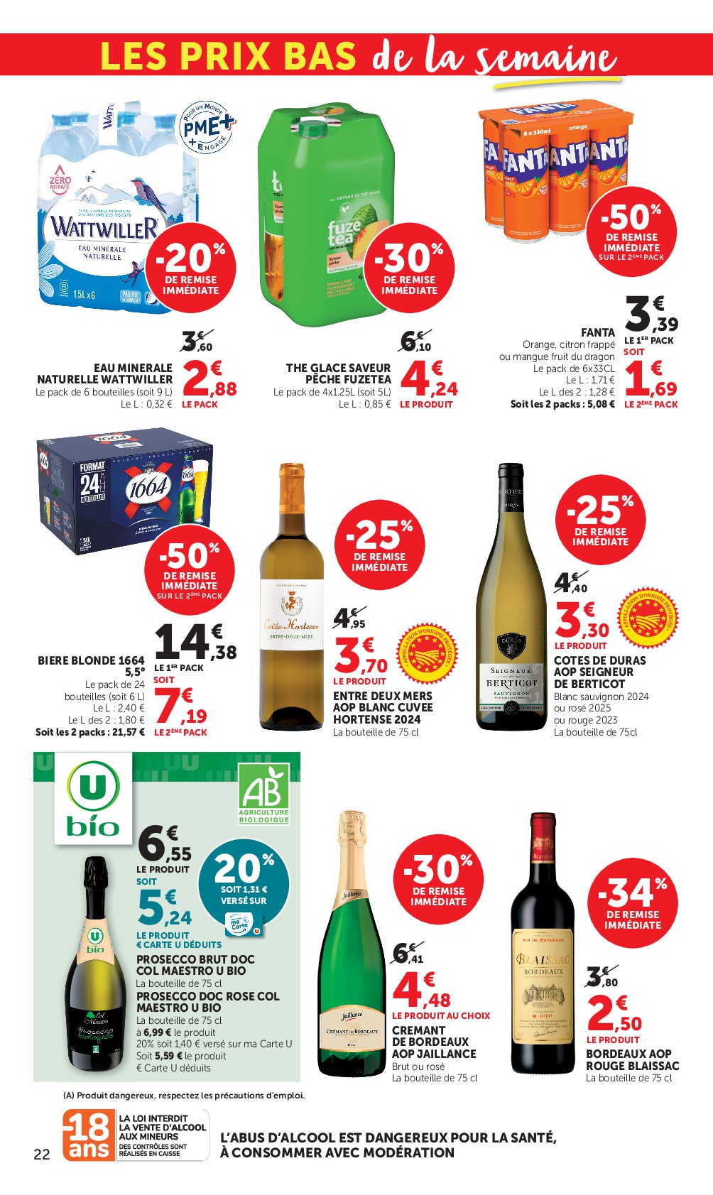 super-u - Prospectus Super U valide du du mardi 21/04/2026 au du dimanche 03/05/2026 - page: 22