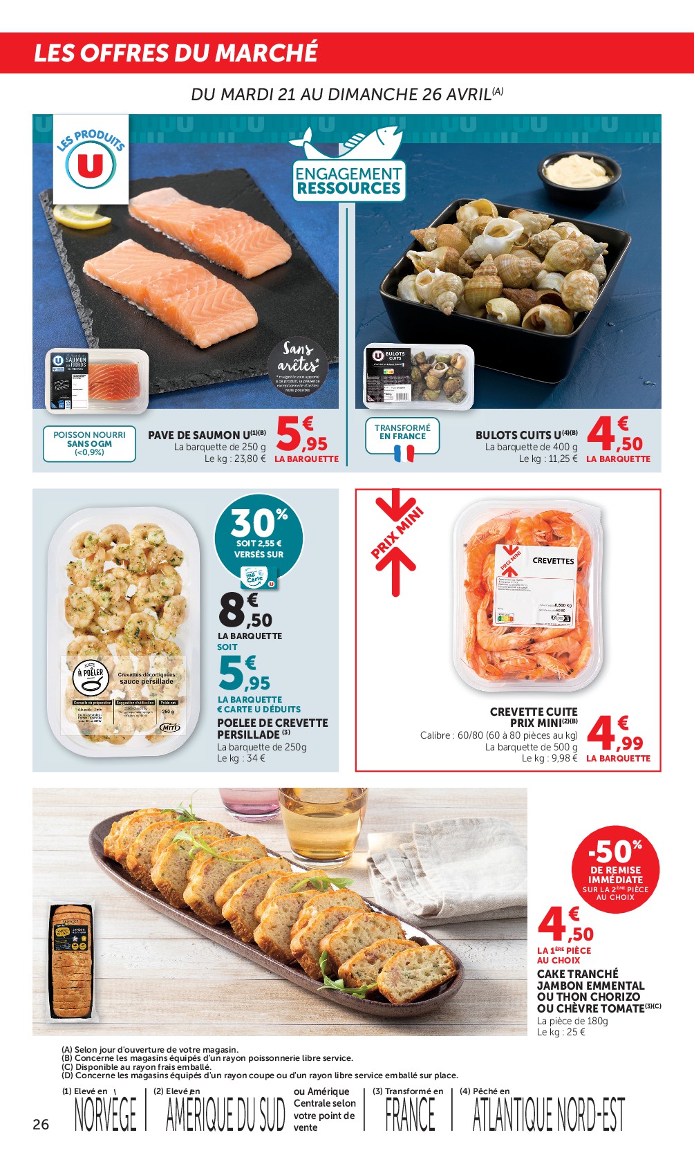 super-u - Prospectus Super U valide du du mardi 21/04/2026 au du dimanche 03/05/2026 - page: 26