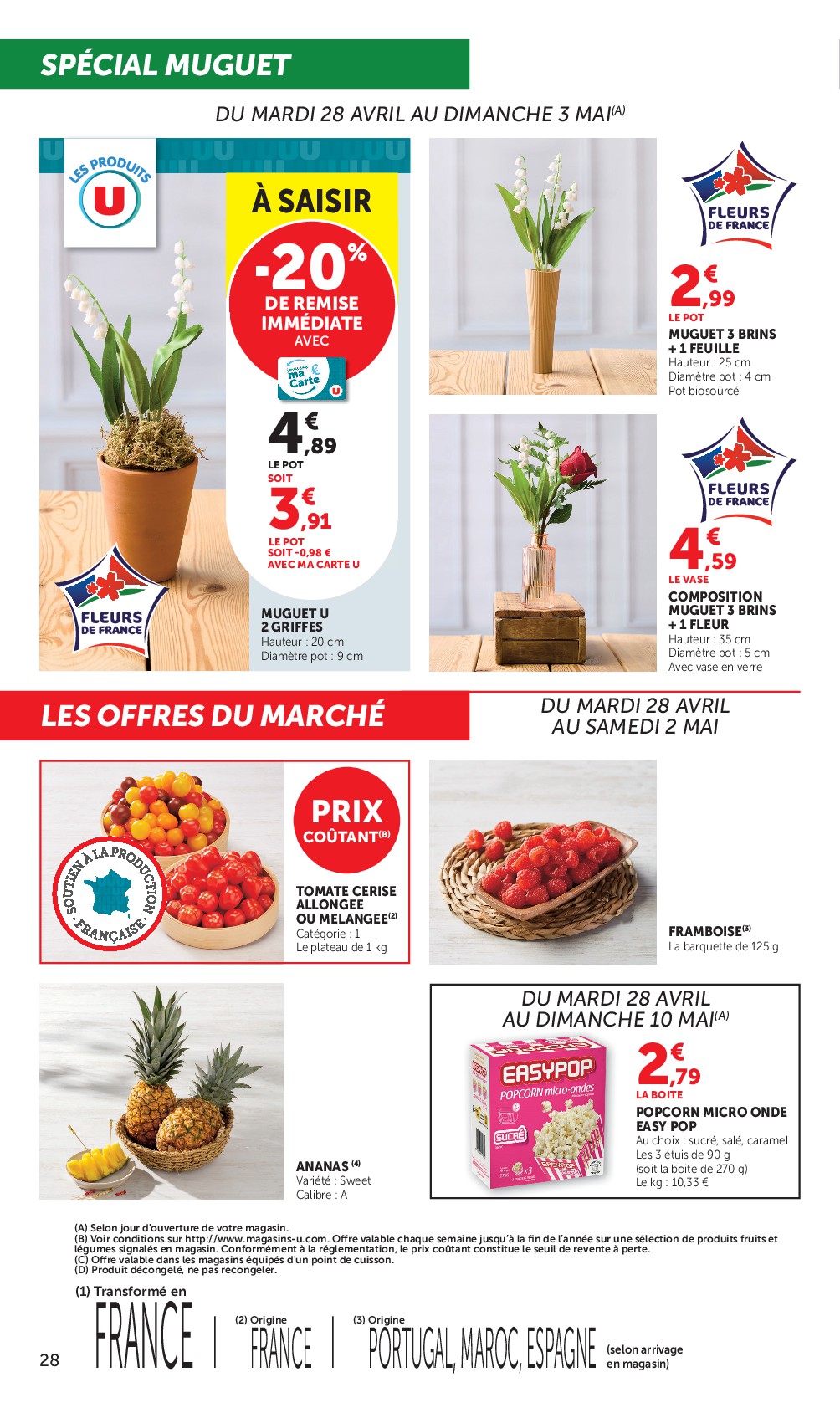 super-u - Prospectus Super U valide du du mardi 28/04/2026 au du dimanche 10/05/2026 - page: 28