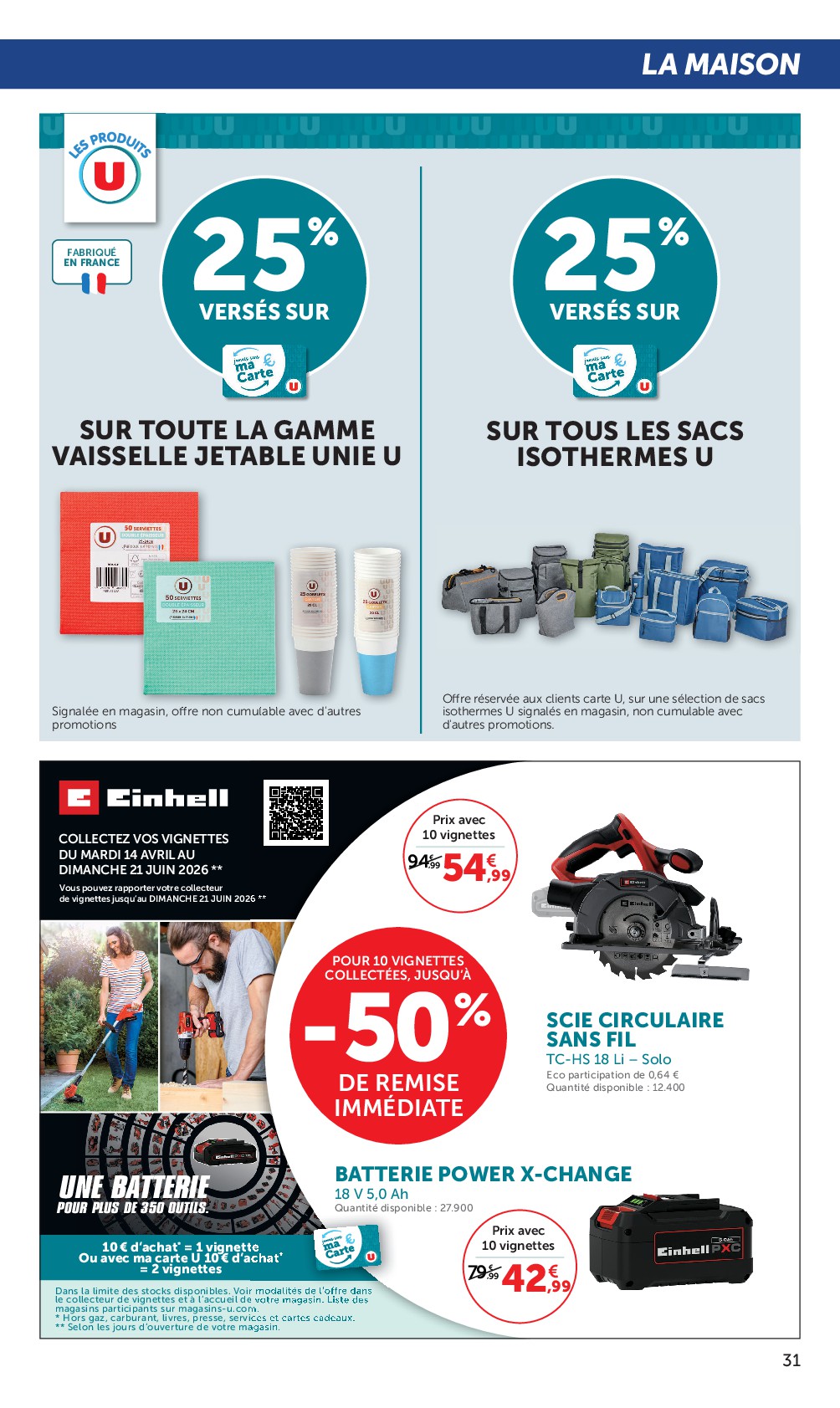 super-u - Prospectus Super U valide du du mardi 28/04/2026 au du dimanche 10/05/2026 - page: 31