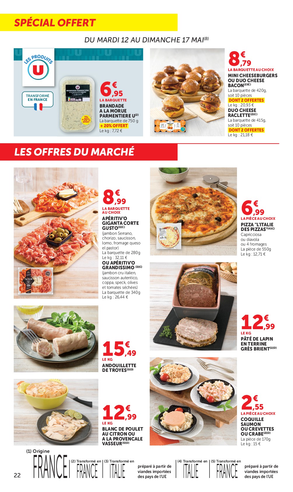 super-u - Flyer Super U pour la semaine prochaine du du mardi 12/05/2026 au du dimanche 24/05/2026 - page: 22