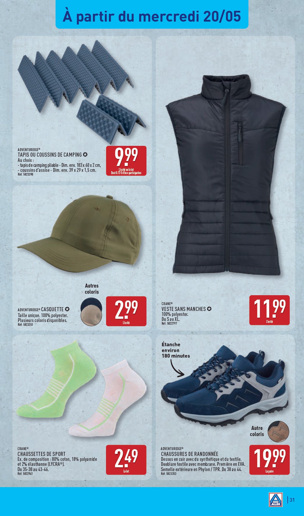 aldi - Flyer ALDI pour la semaine prochaine du du mardi 19/05/2026 au du lundi 25/05/2026 - page: 33