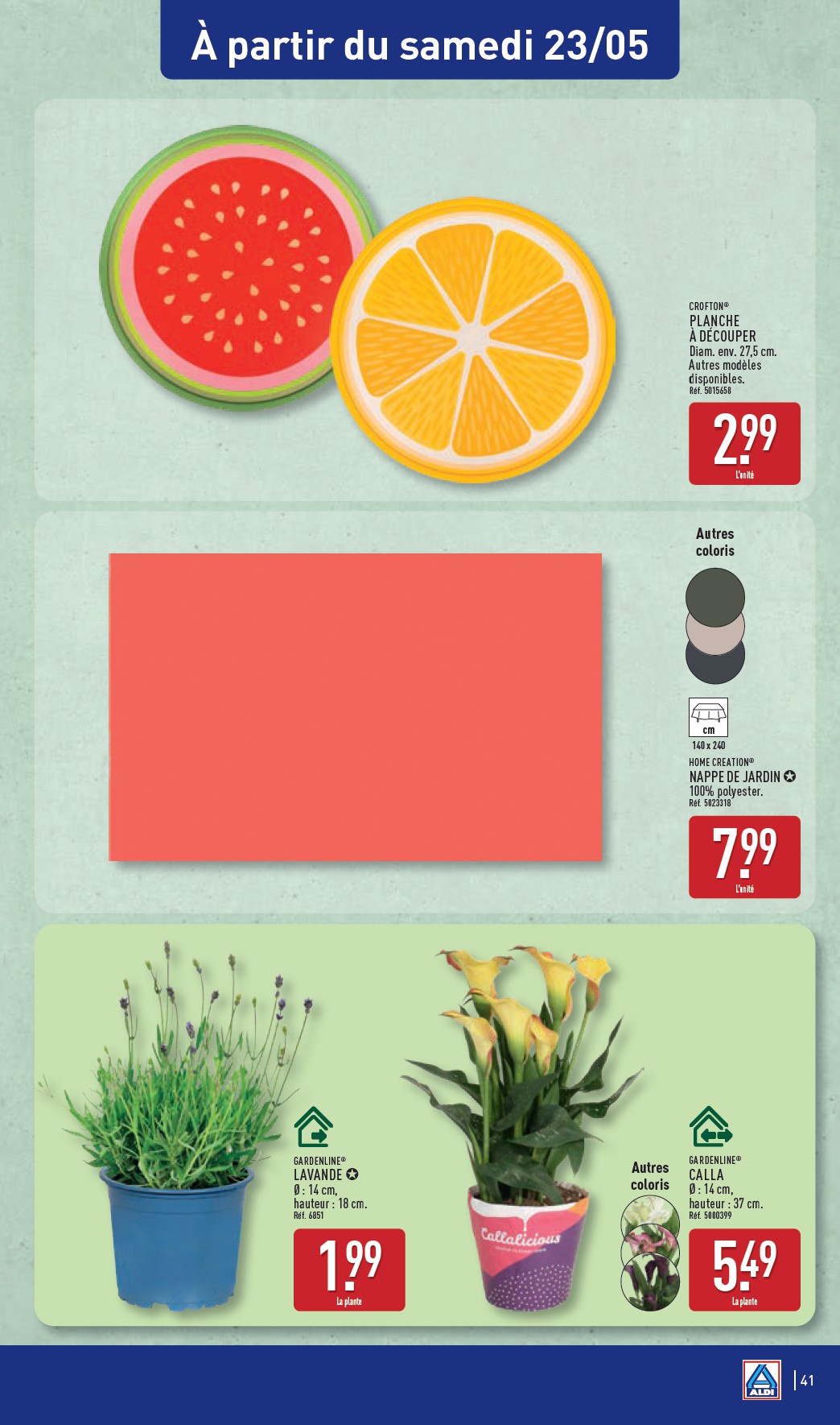 aldi - Flyer ALDI pour la semaine prochaine du du mardi 19/05/2026 au du lundi 25/05/2026 - page: 43