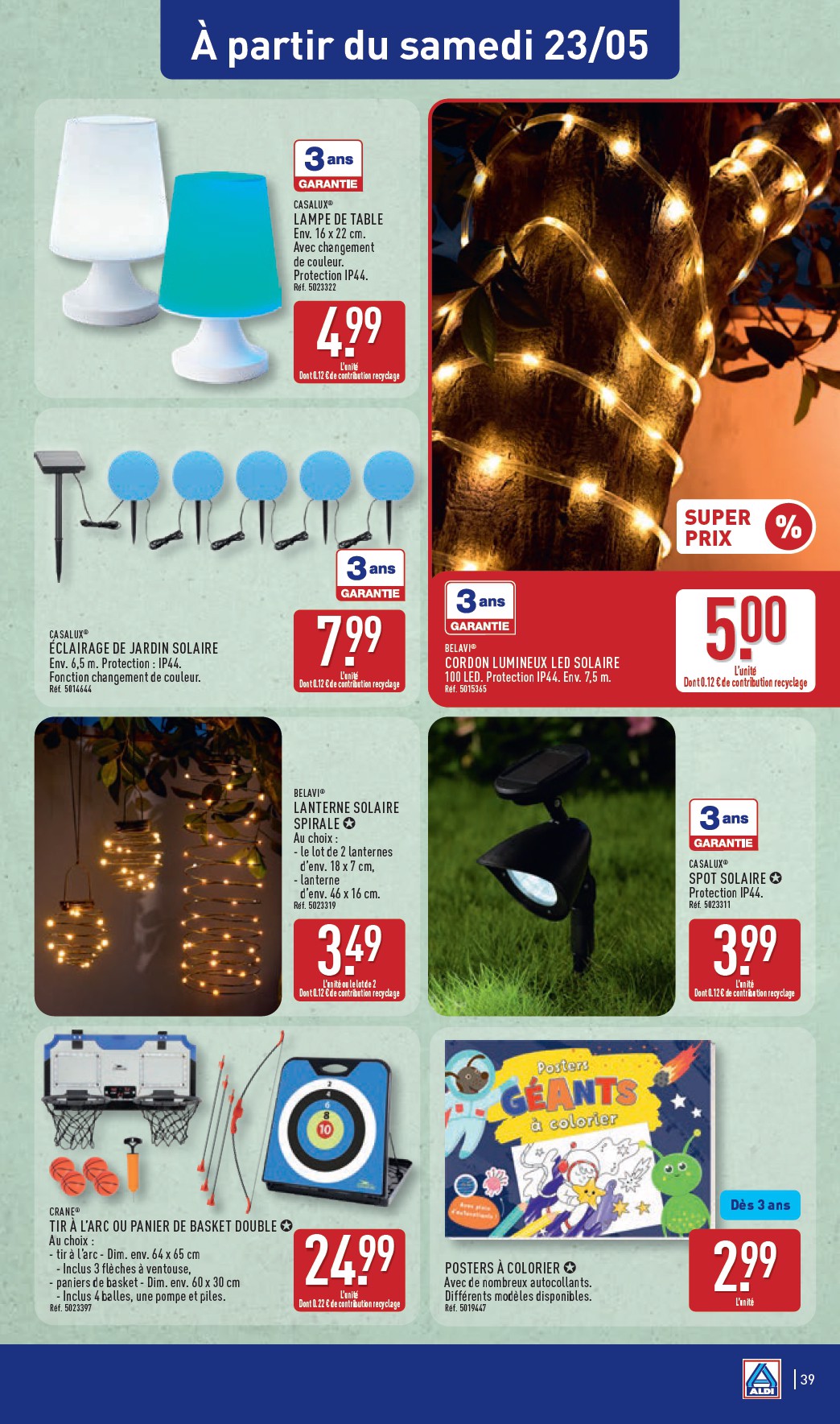 aldi - Flyer ALDI pour la semaine prochaine du du mardi 19/05/2026 au du lundi 25/05/2026 - page: 41