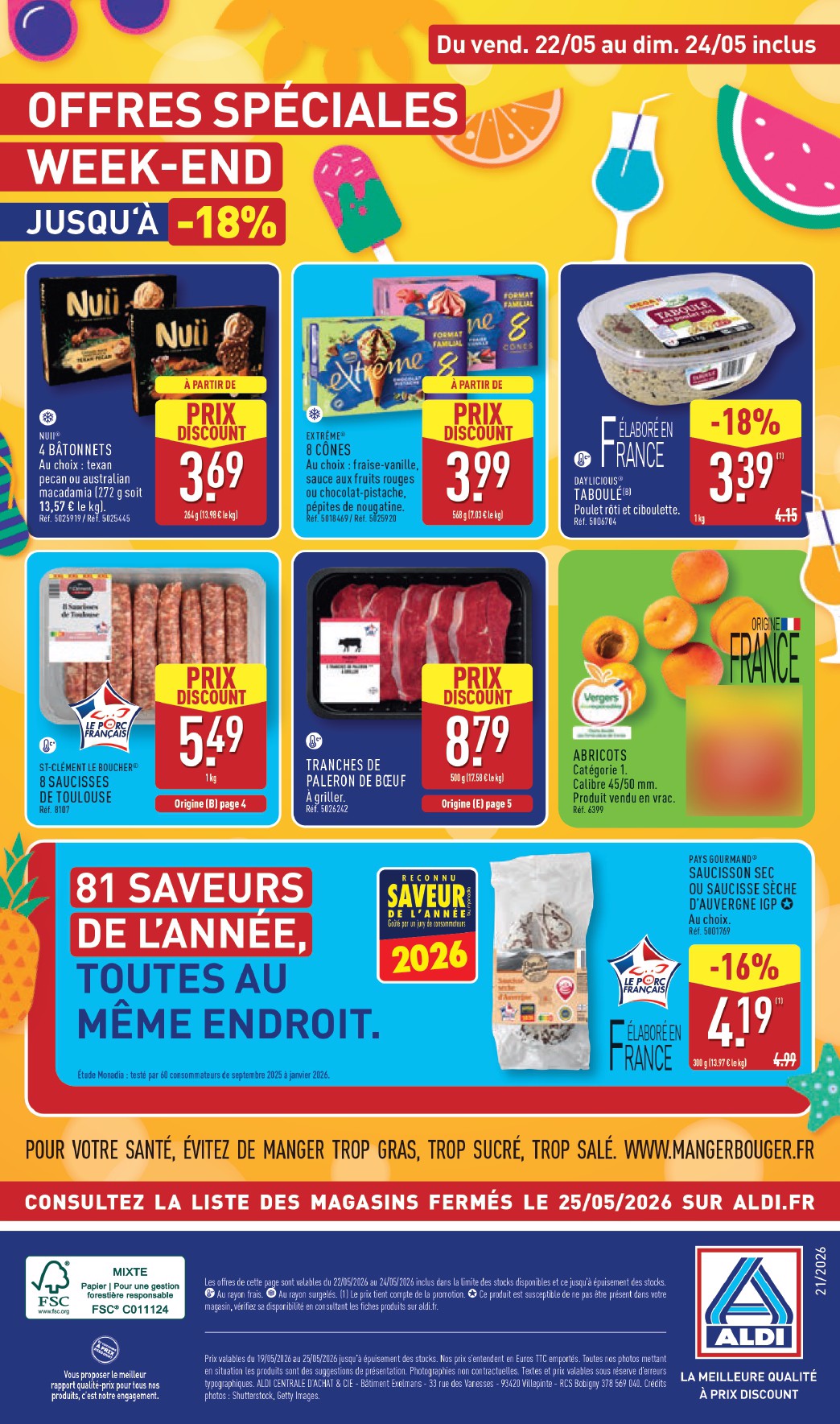 aldi - Flyer ALDI pour la semaine prochaine du du mardi 19/05/2026 au du lundi 25/05/2026 - page: 44