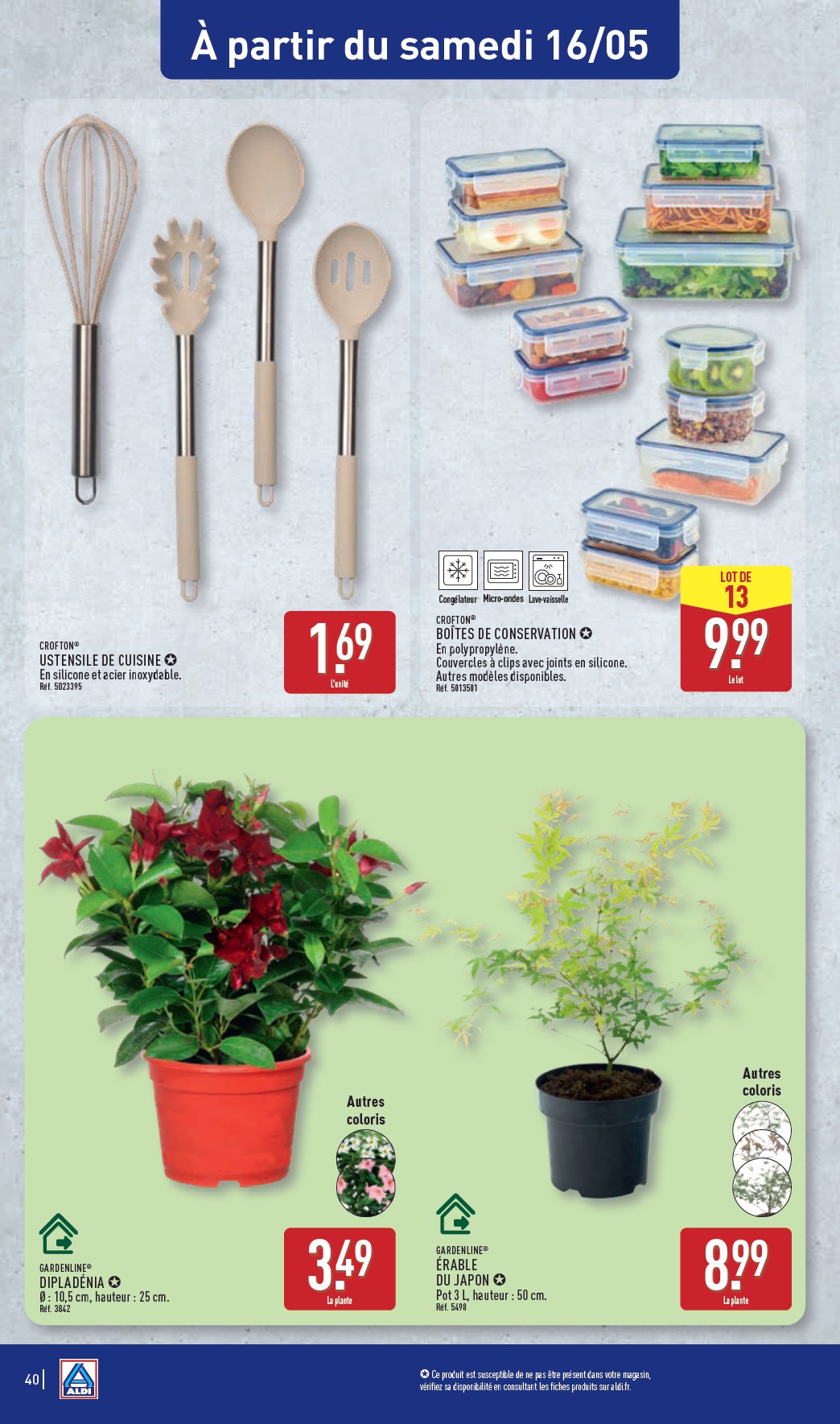 aldi - Current ALDI leaflet valid from du mardi 12/05/2026 to du lundi 18/05/2026 - page: 44