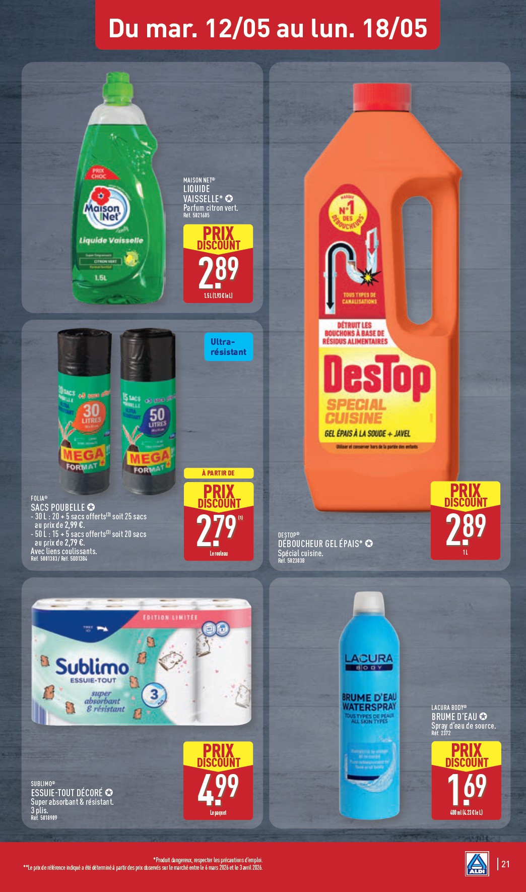 aldi - Current ALDI leaflet valid from du mardi 12/05/2026 to du lundi 18/05/2026 - page: 23