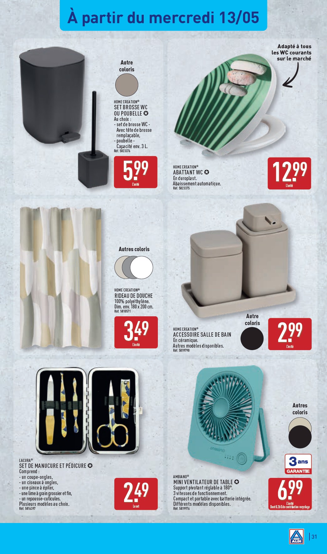 aldi - Current ALDI leaflet valid from du mardi 12/05/2026 to du lundi 18/05/2026 - page: 33