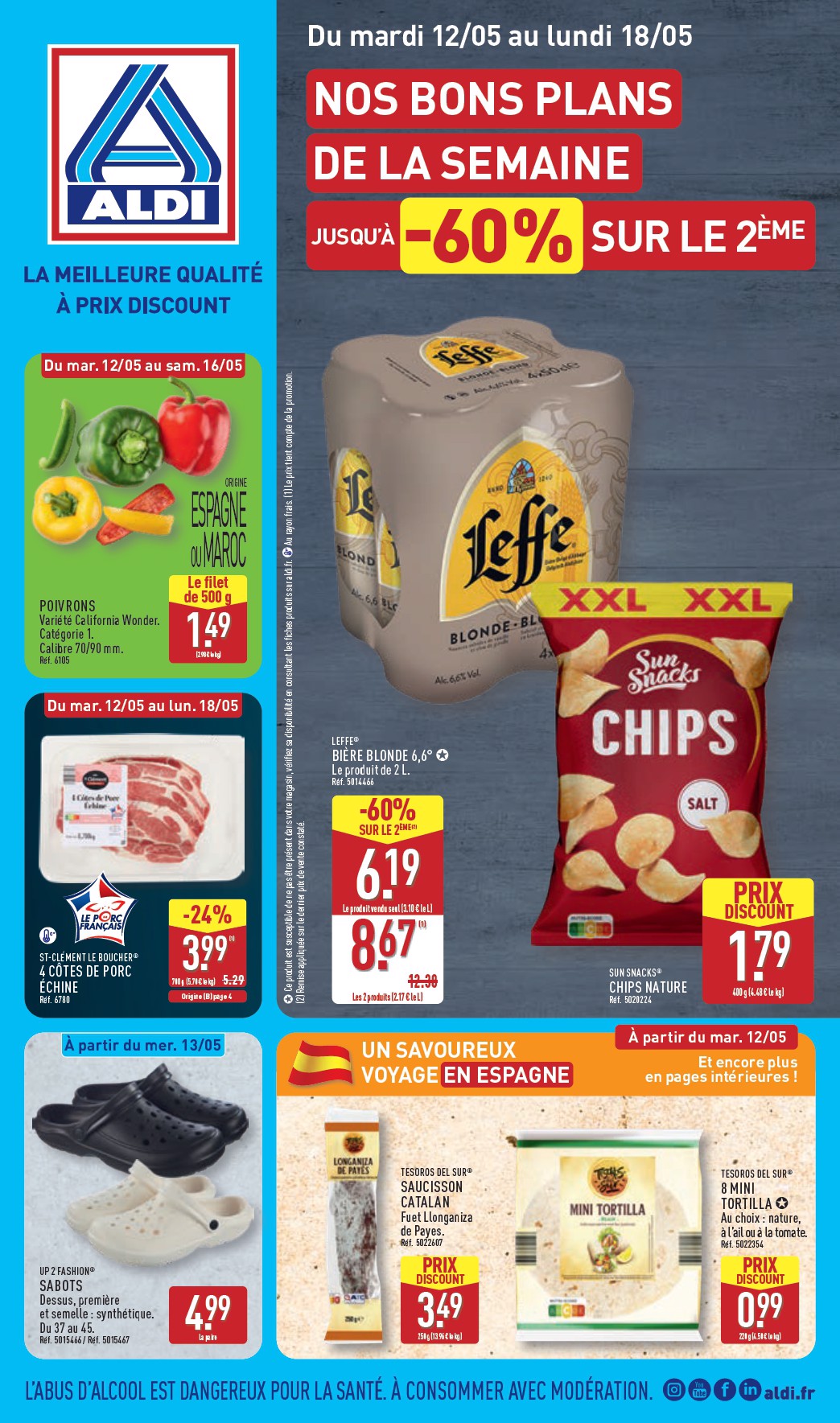 aldi - Current ALDI leaflet valid from du mardi 12/05/2026 to du lundi 18/05/2026