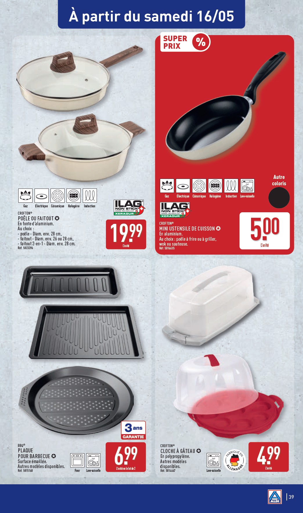 aldi - Current ALDI leaflet valid from du mardi 12/05/2026 to du lundi 18/05/2026 - page: 43