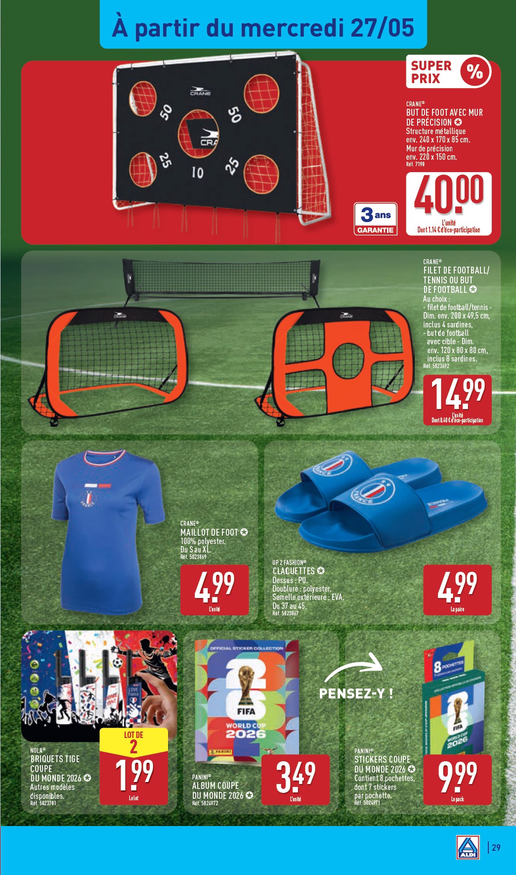 aldi - Flyer ALDI pour la semaine prochaine du du mercredi 27/05/2026 au du lundi 01/06/2026 - page: 31