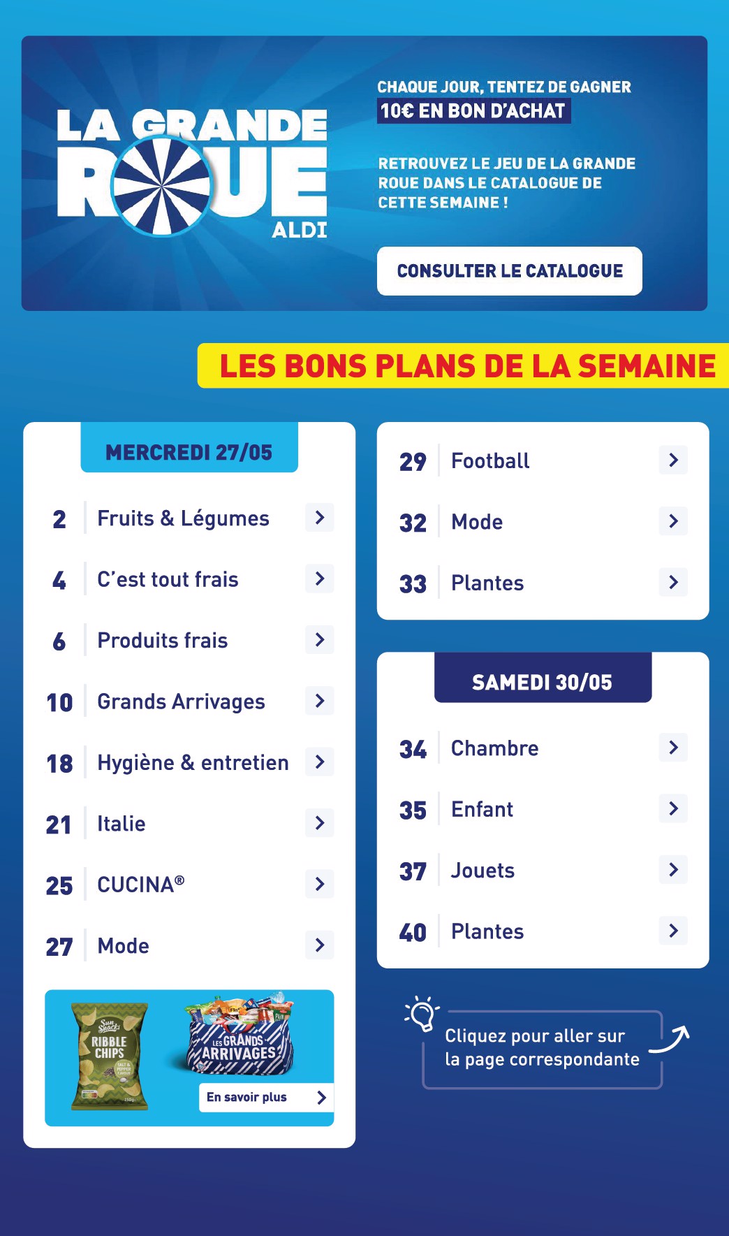 aldi - Flyer ALDI pour la semaine prochaine du du mercredi 27/05/2026 au du lundi 01/06/2026 - page: 3