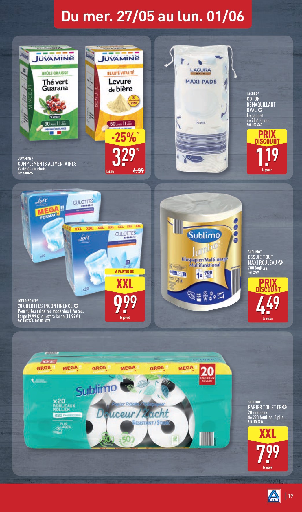 aldi - Flyer ALDI pour la semaine prochaine du du mercredi 27/05/2026 au du lundi 01/06/2026 - page: 21