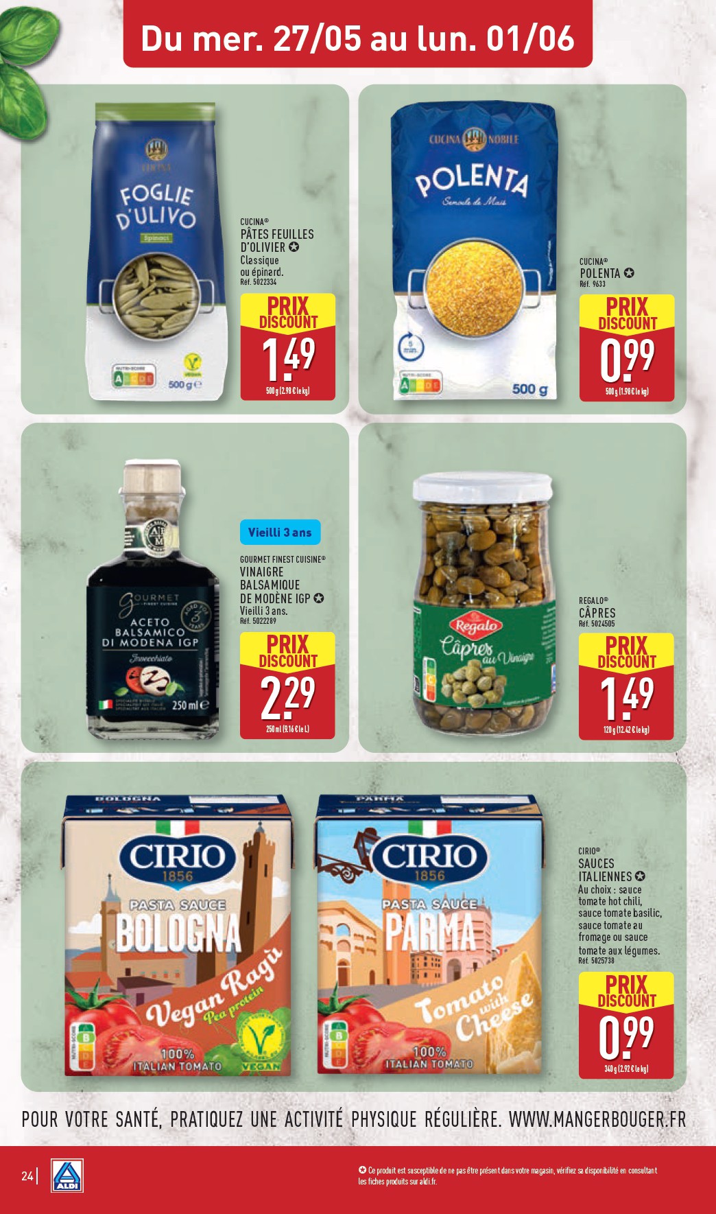 aldi - Flyer ALDI pour la semaine prochaine du du mercredi 27/05/2026 au du lundi 01/06/2026 - page: 26