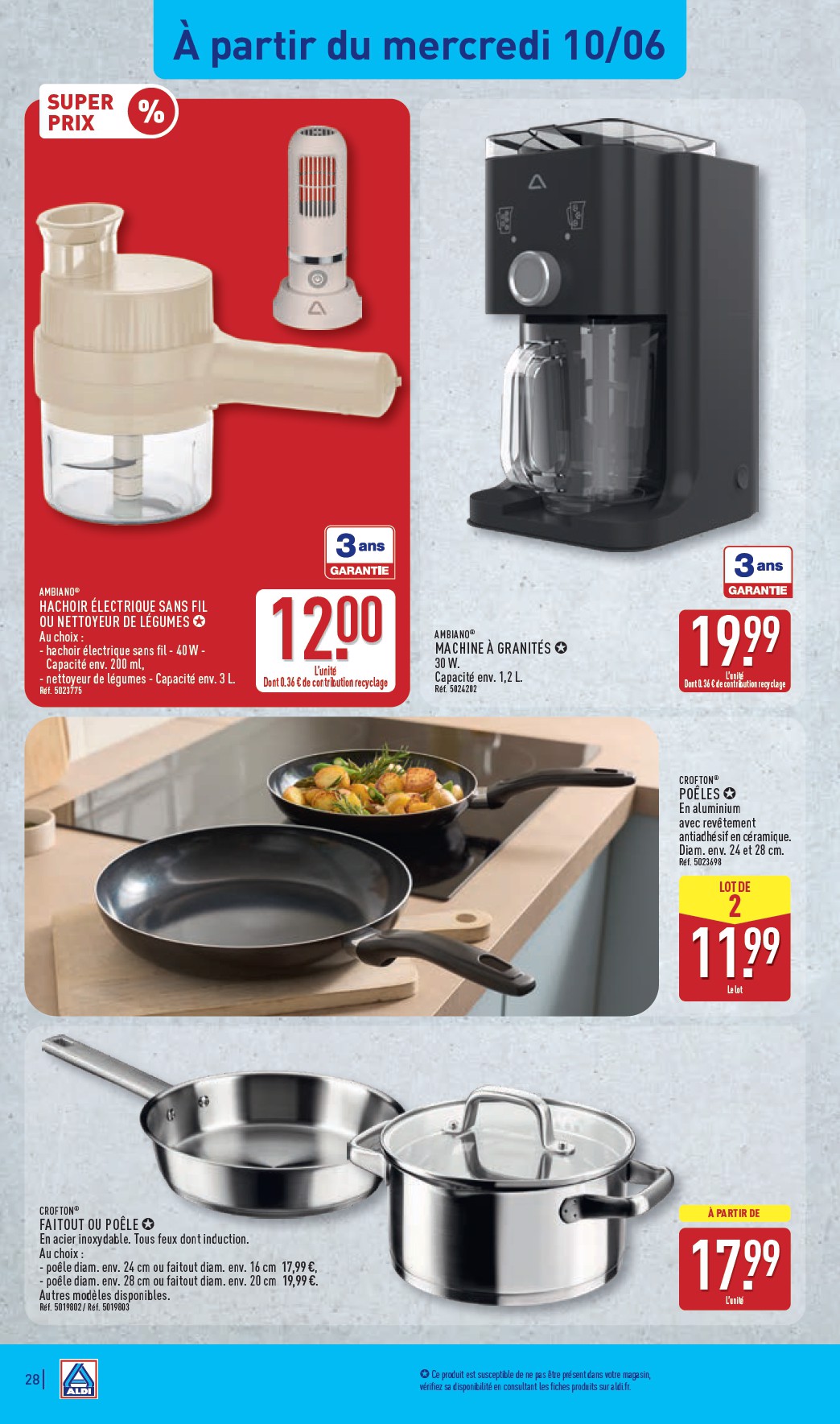 aldi - Flyer ALDI pour la semaine prochaine du du mardi 09/06/2026 au du lundi 15/06/2026 - page: 32