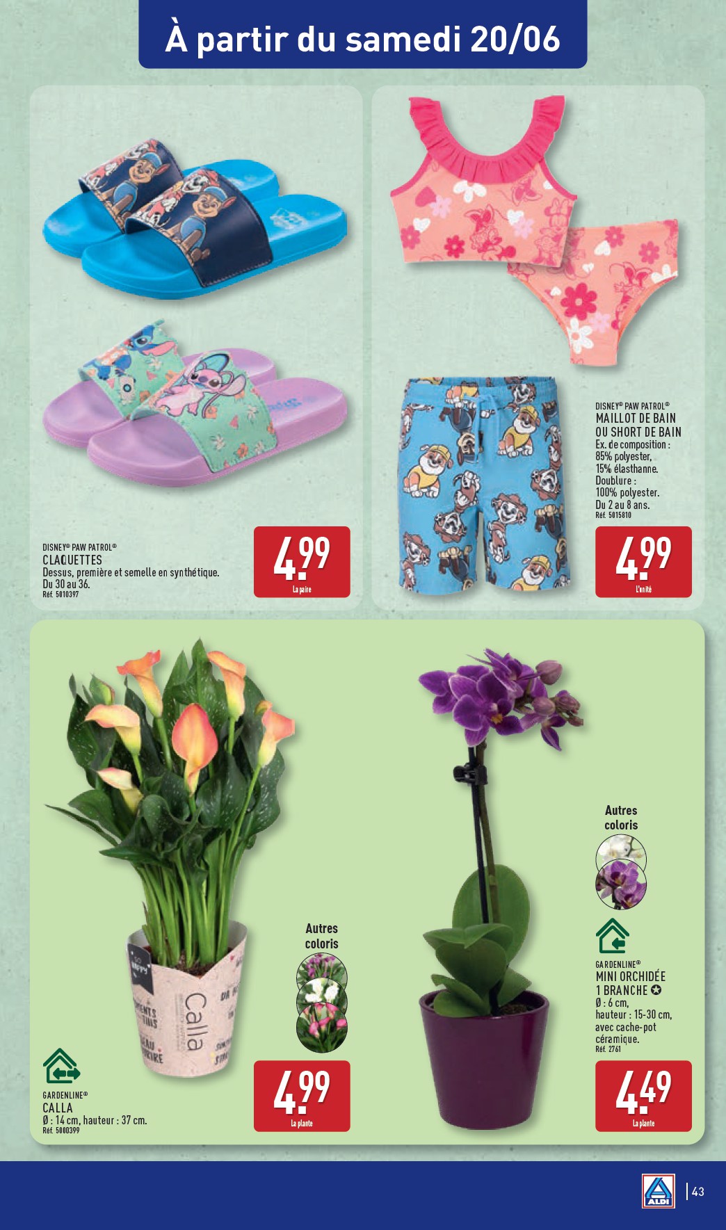 aldi - Flyer ALDI pour la semaine prochaine du du mardi 16/06/2026 au du lundi 22/06/2026 - page: 45