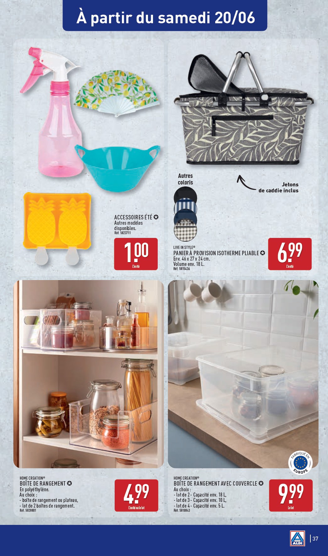 aldi - Flyer ALDI pour la semaine prochaine du du mardi 16/06/2026 au du lundi 22/06/2026 - page: 39