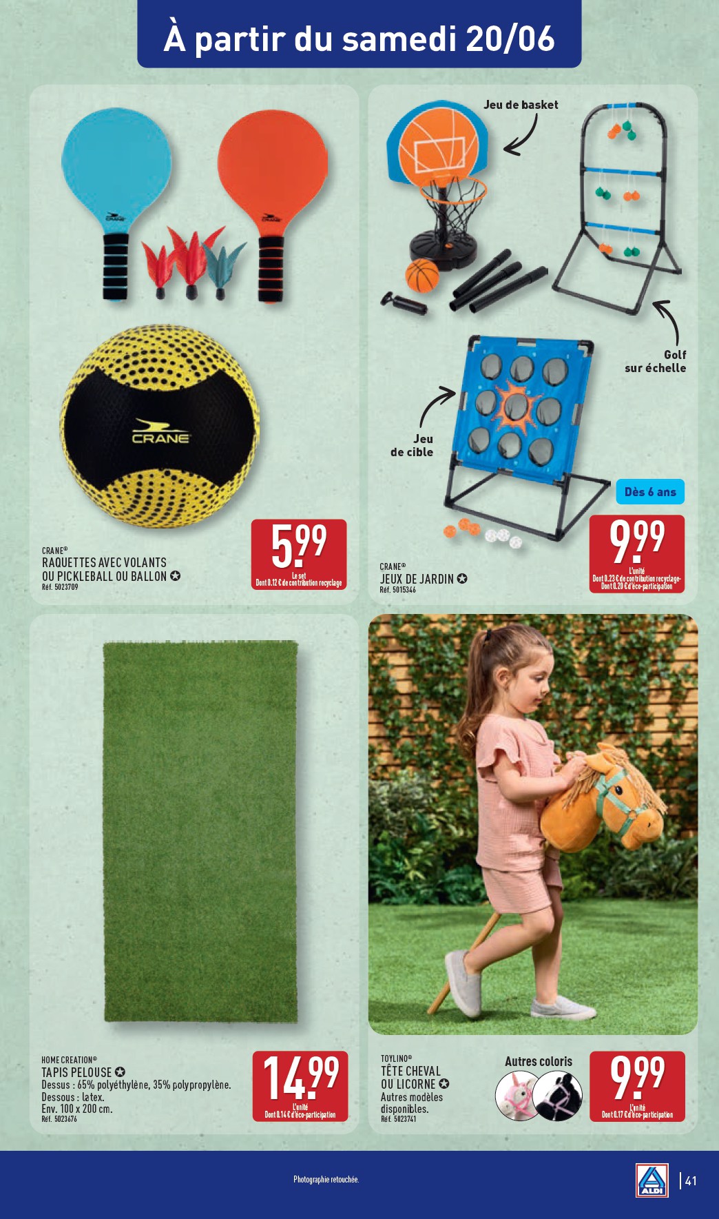 aldi - Flyer ALDI pour la semaine prochaine du du mardi 16/06/2026 au du lundi 22/06/2026 - page: 43