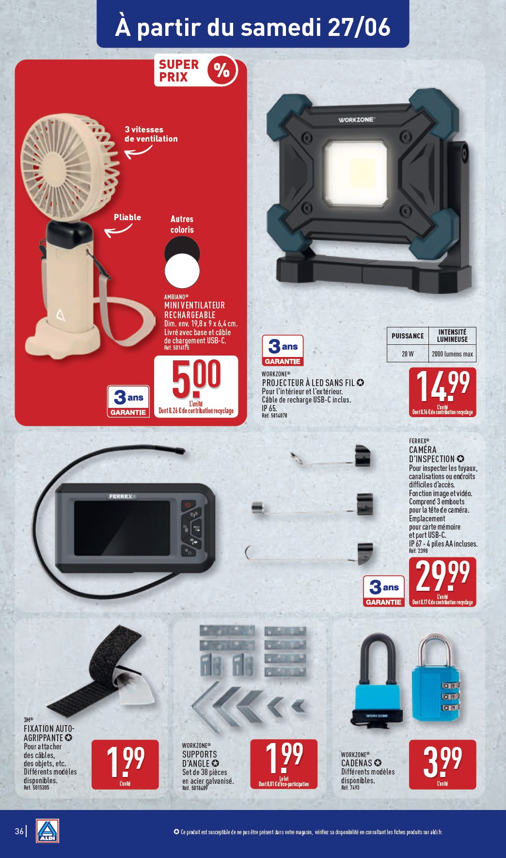 aldi - Flyer ALDI pour la semaine prochaine du du mardi 23/06/2026 au du lundi 29/06/2026 - page: 38