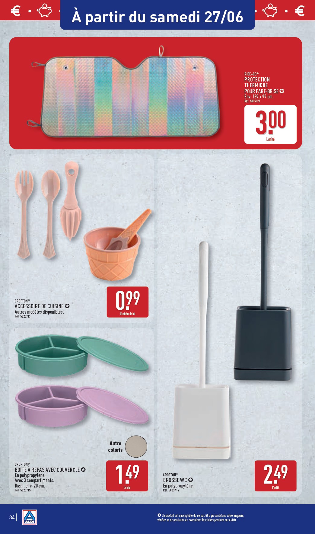 aldi - Flyer ALDI pour la semaine prochaine du du mardi 23/06/2026 au du lundi 29/06/2026 - page: 36