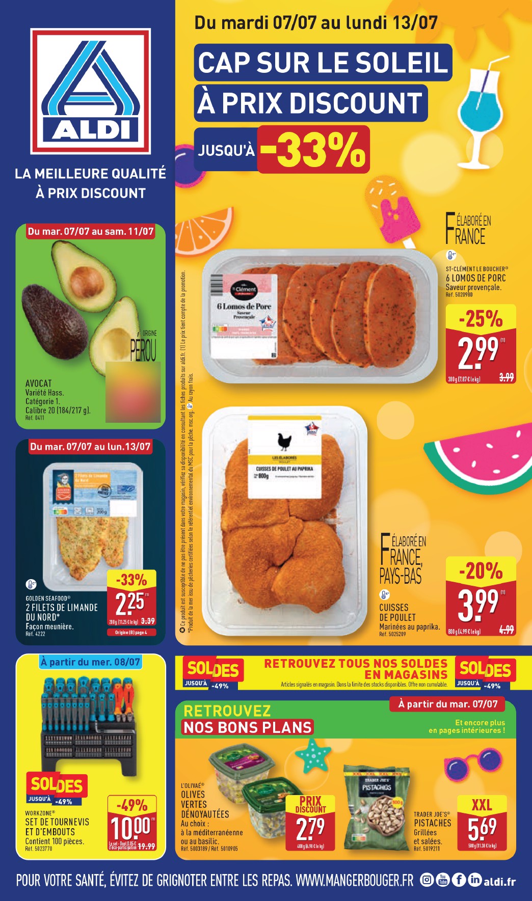 aldi - Flyer ALDI pour la semaine prochaine du du mardi 07/07/2026 au du lundi 13/07/2026 - page: 1