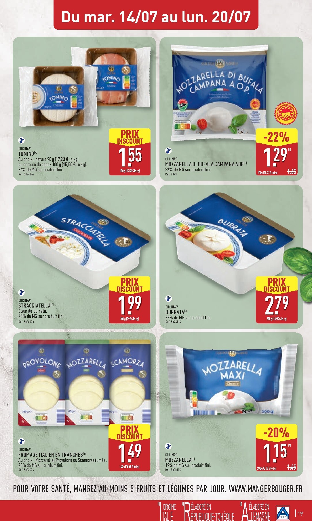 aldi - Flyer ALDI pour la semaine prochaine du du mardi 14/07/2026 au du lundi 20/07/2026 - page: 21