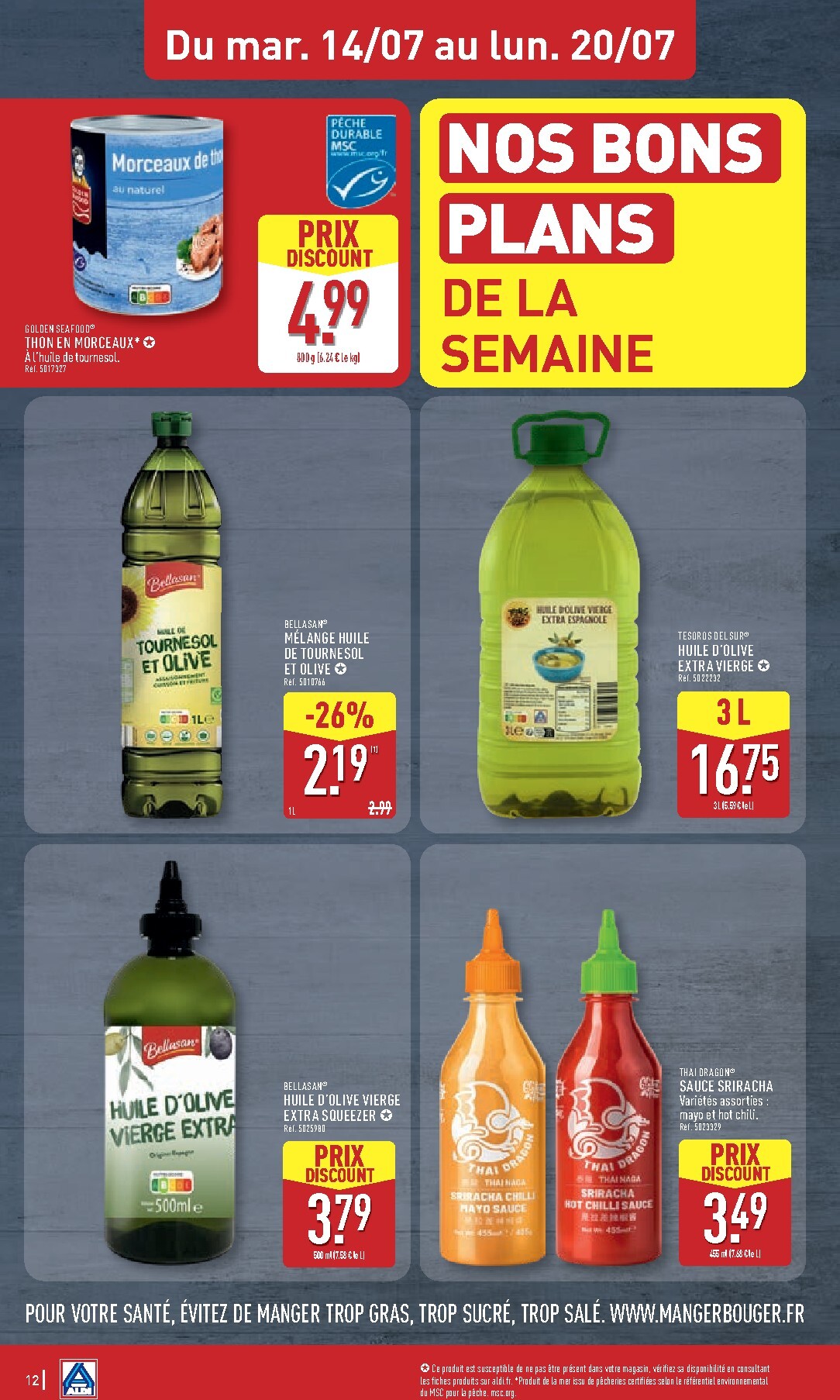 aldi - Flyer ALDI pour la semaine prochaine du du mardi 14/07/2026 au du lundi 20/07/2026 - page: 14