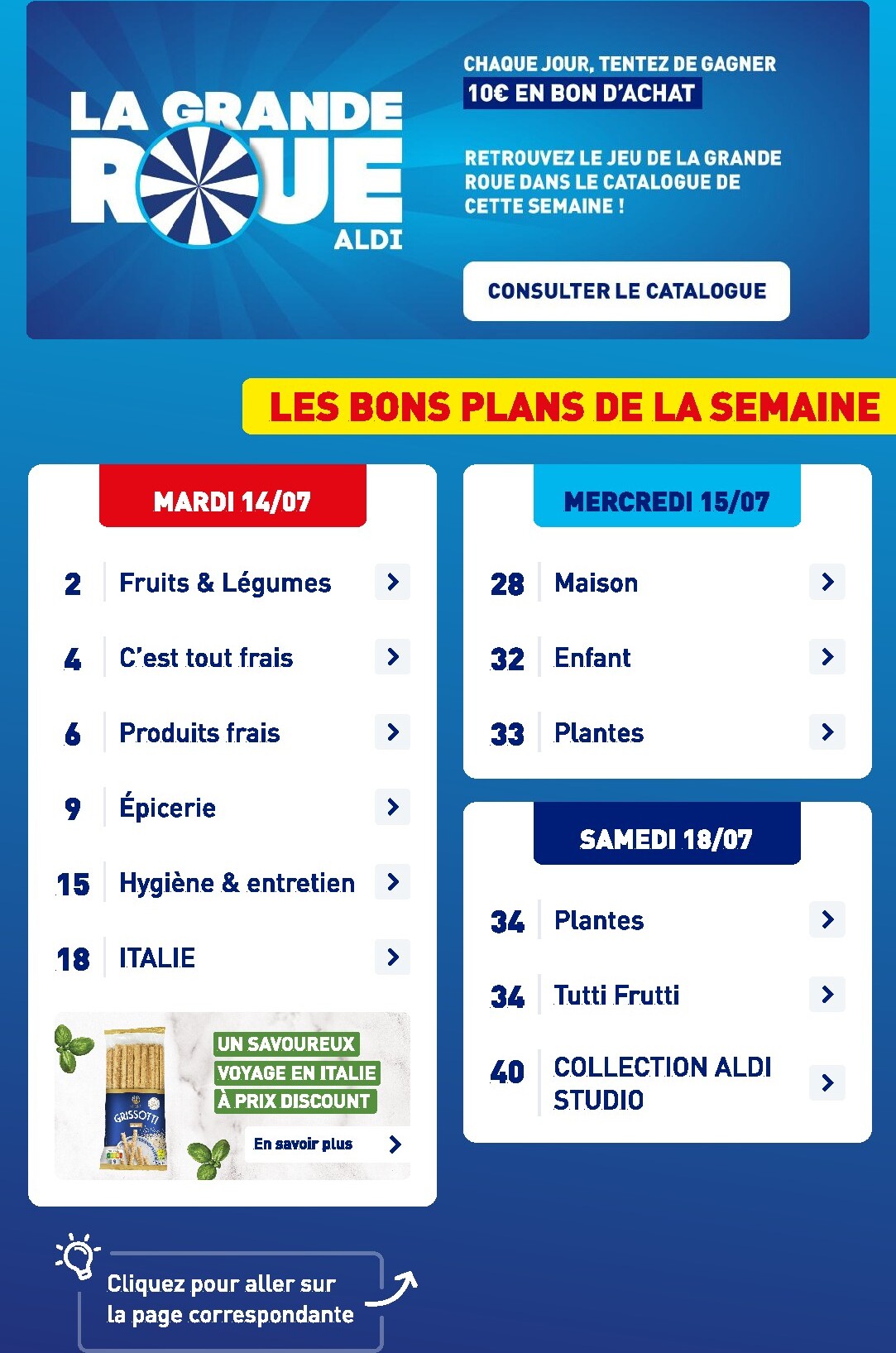 aldi - Flyer ALDI pour la semaine prochaine du du mardi 14/07/2026 au du lundi 20/07/2026 - page: 3