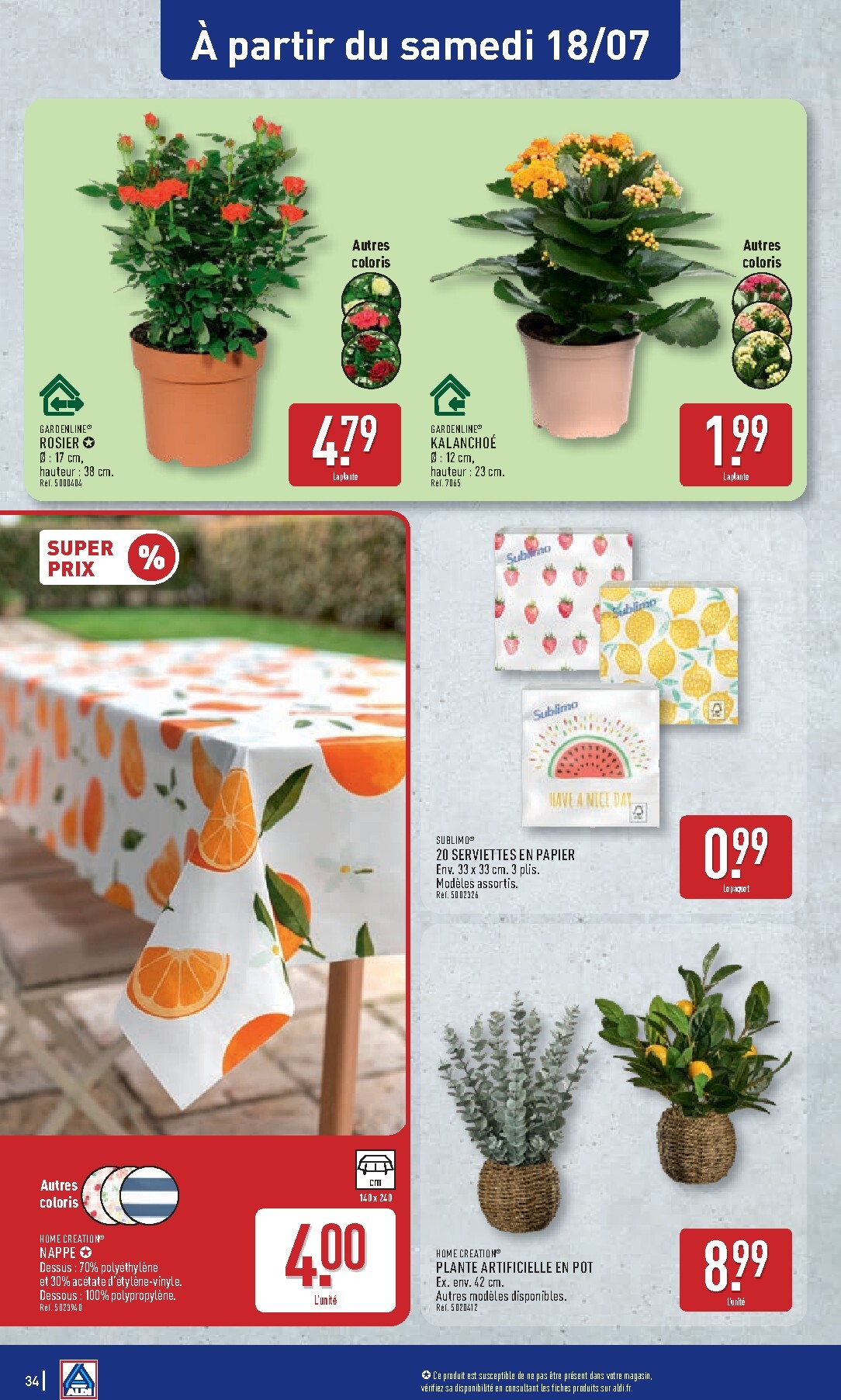 aldi - Flyer ALDI pour la semaine prochaine du du mardi 14/07/2026 au du lundi 20/07/2026 - page: 36