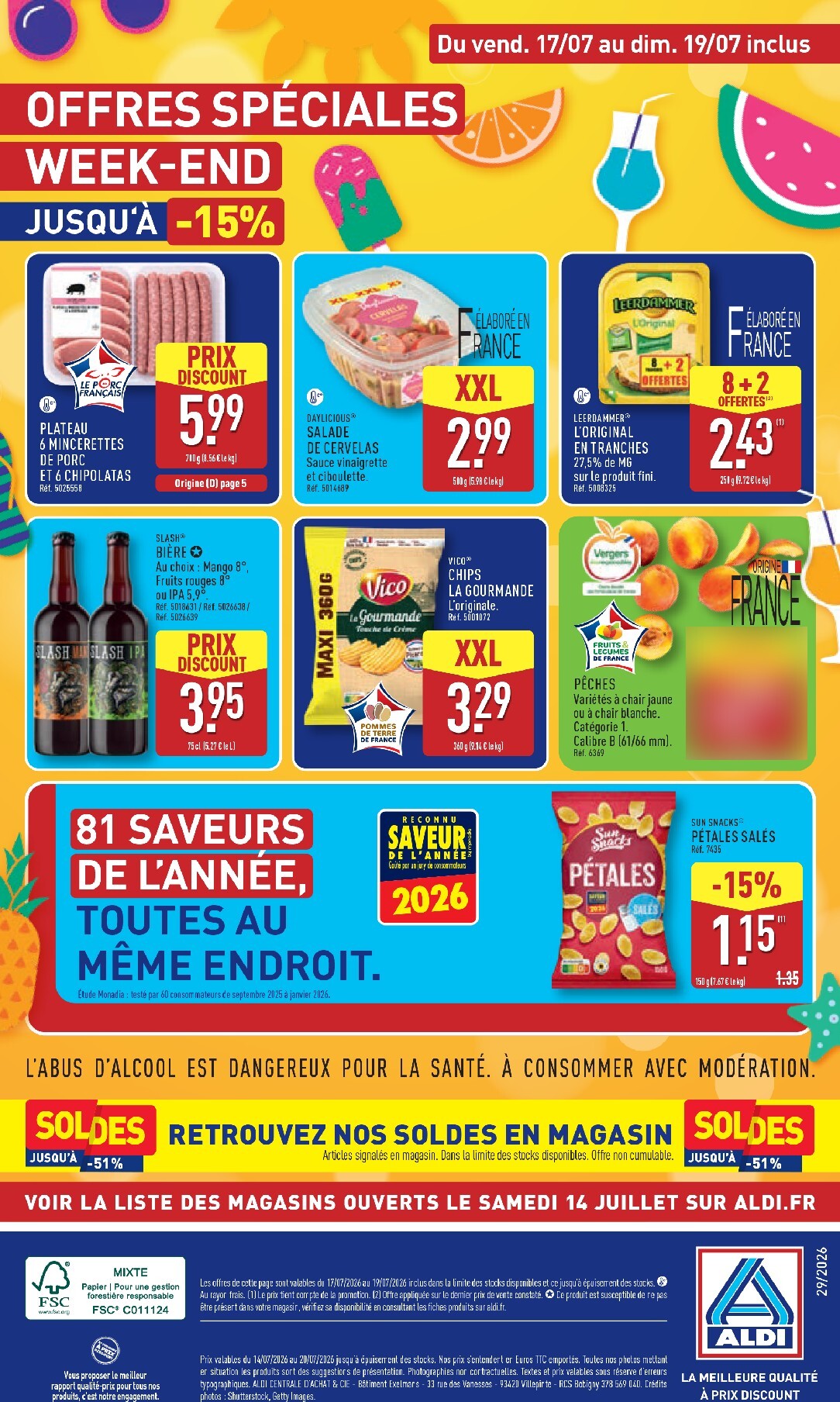 aldi - Flyer ALDI pour la semaine prochaine du du mardi 14/07/2026 au du lundi 20/07/2026 - page: 43