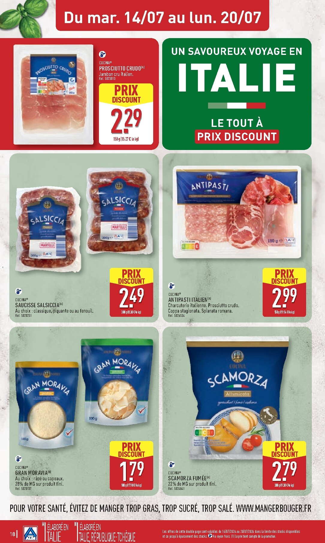 aldi - Flyer ALDI pour la semaine prochaine du du mardi 14/07/2026 au du lundi 20/07/2026 - page: 20