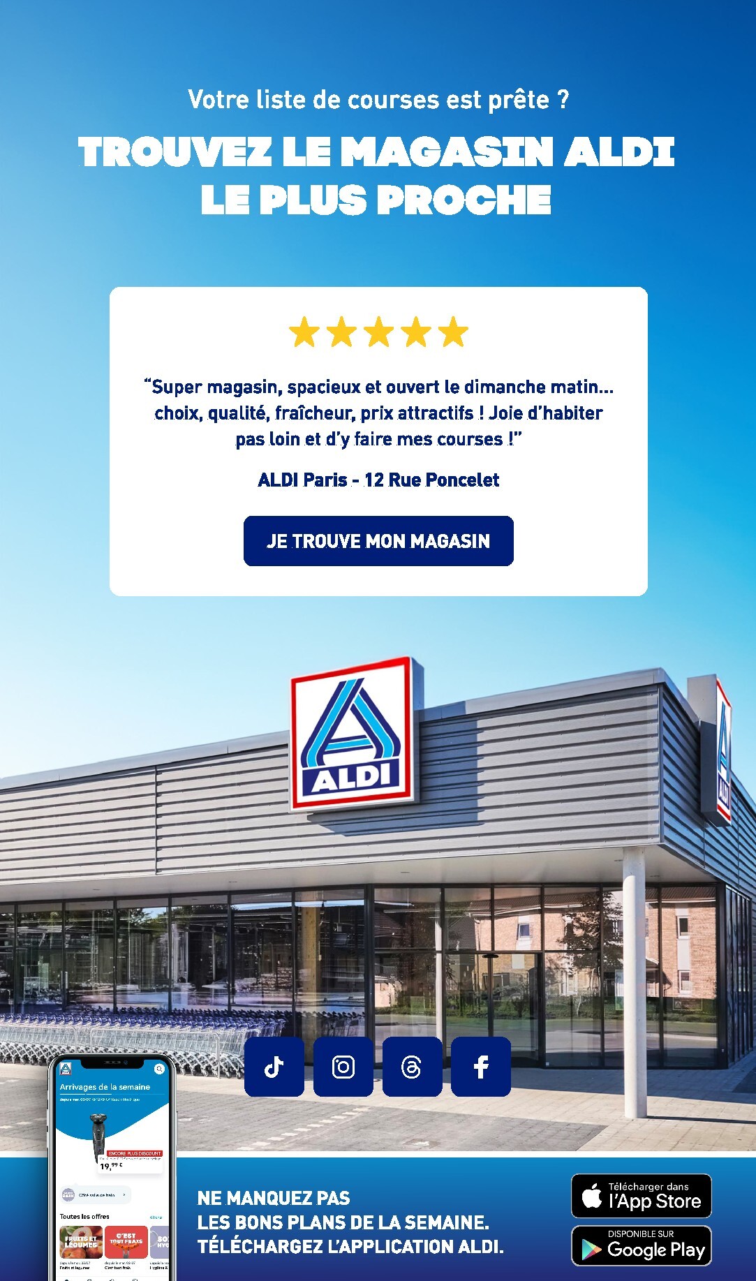 aldi - Flyer ALDI pour la semaine prochaine du du mardi 14/07/2026 au du lundi 20/07/2026 - page: 44