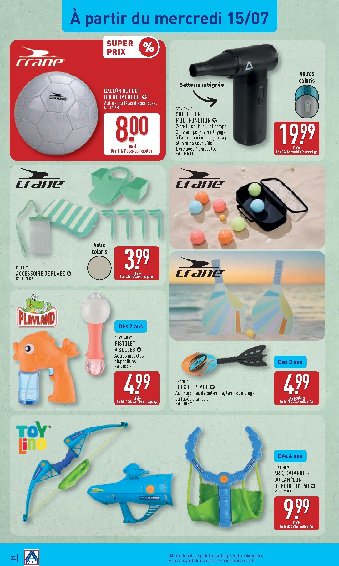 aldi - Flyer ALDI pour la semaine prochaine du du mardi 14/07/2026 au du lundi 20/07/2026 - page: 34