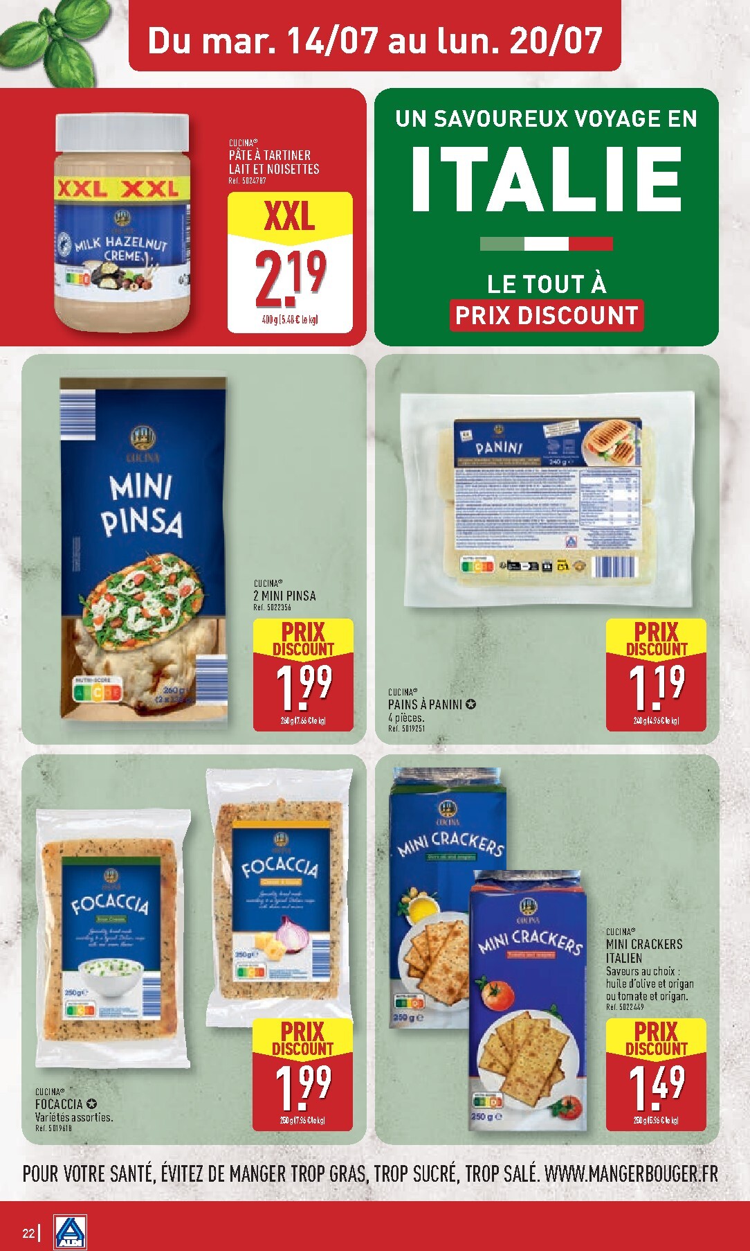 aldi - Flyer ALDI pour la semaine prochaine du du mardi 14/07/2026 au du lundi 20/07/2026 - page: 24